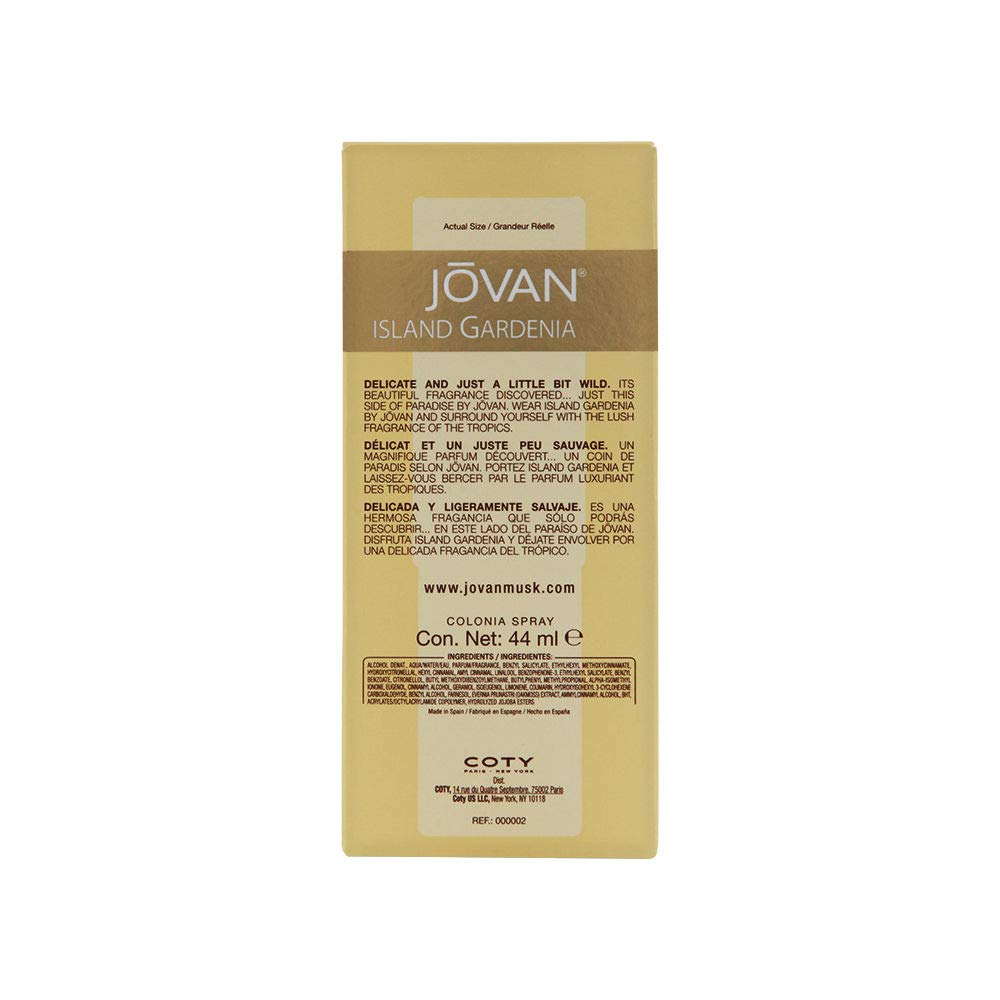 Foto 3 pulgar | Perfume Jovan Island Gardenia Eau De Cologne 45 ml para Mujer - Venta Internacional