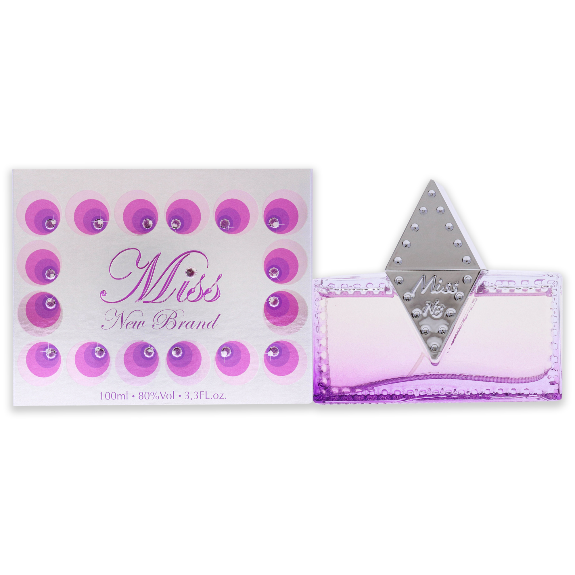 Foto 2 pulgar | Perfume New Brand Miss Edp 100 ml Para Mujer - Venta Internacional