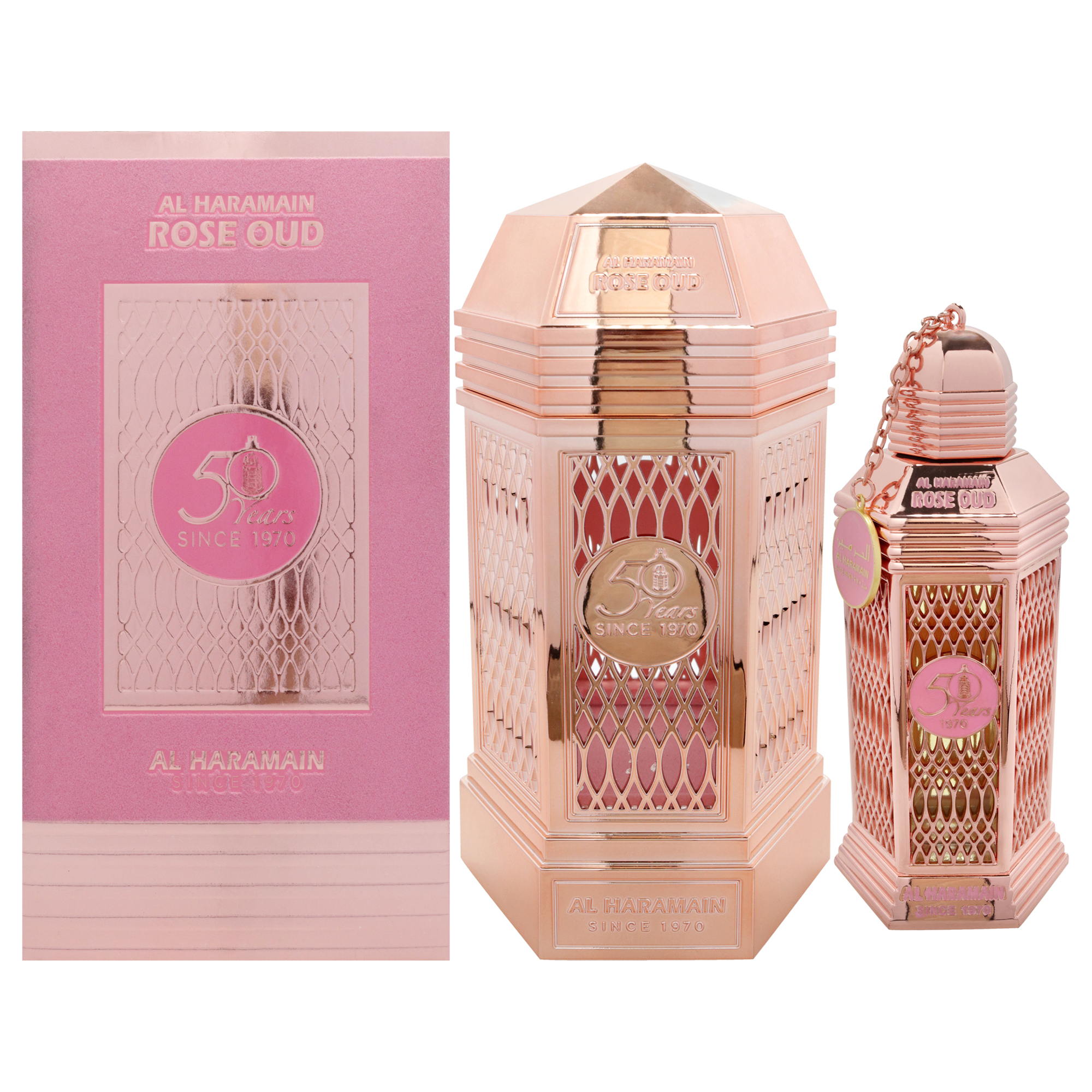 Foto 3 pulgar | Perfume al Haramain Rose Oud Eau para Mujer 100 ml - Venta Internacional