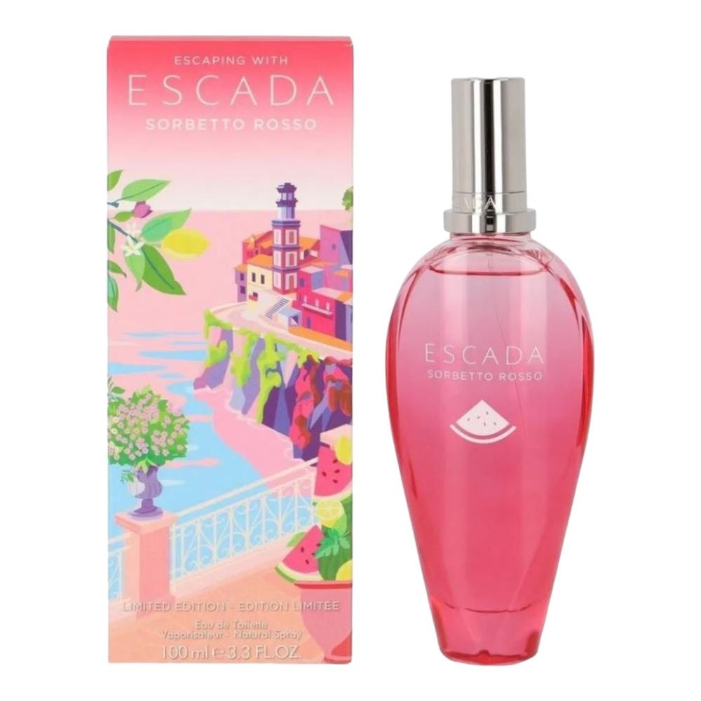 Foto 4 pulgar | Perfume Escada Sorbetto Rosso Edt 100 ml para Mujer