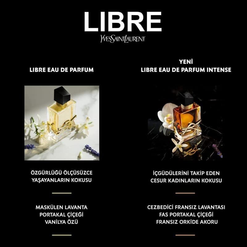 Foto 5 pulgar | Perfume Yves Saint Laurent Libre Eau De Parfum Intense 50 Ml - Venta Internacional