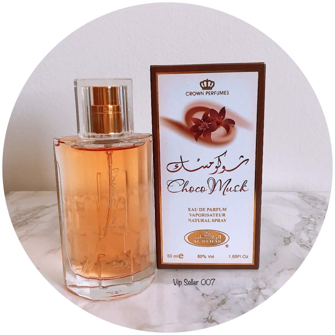 Perfume Al-rehab Choco Musk Eau De Perfume Natural Spray De 50 Ml - Venta Internacional