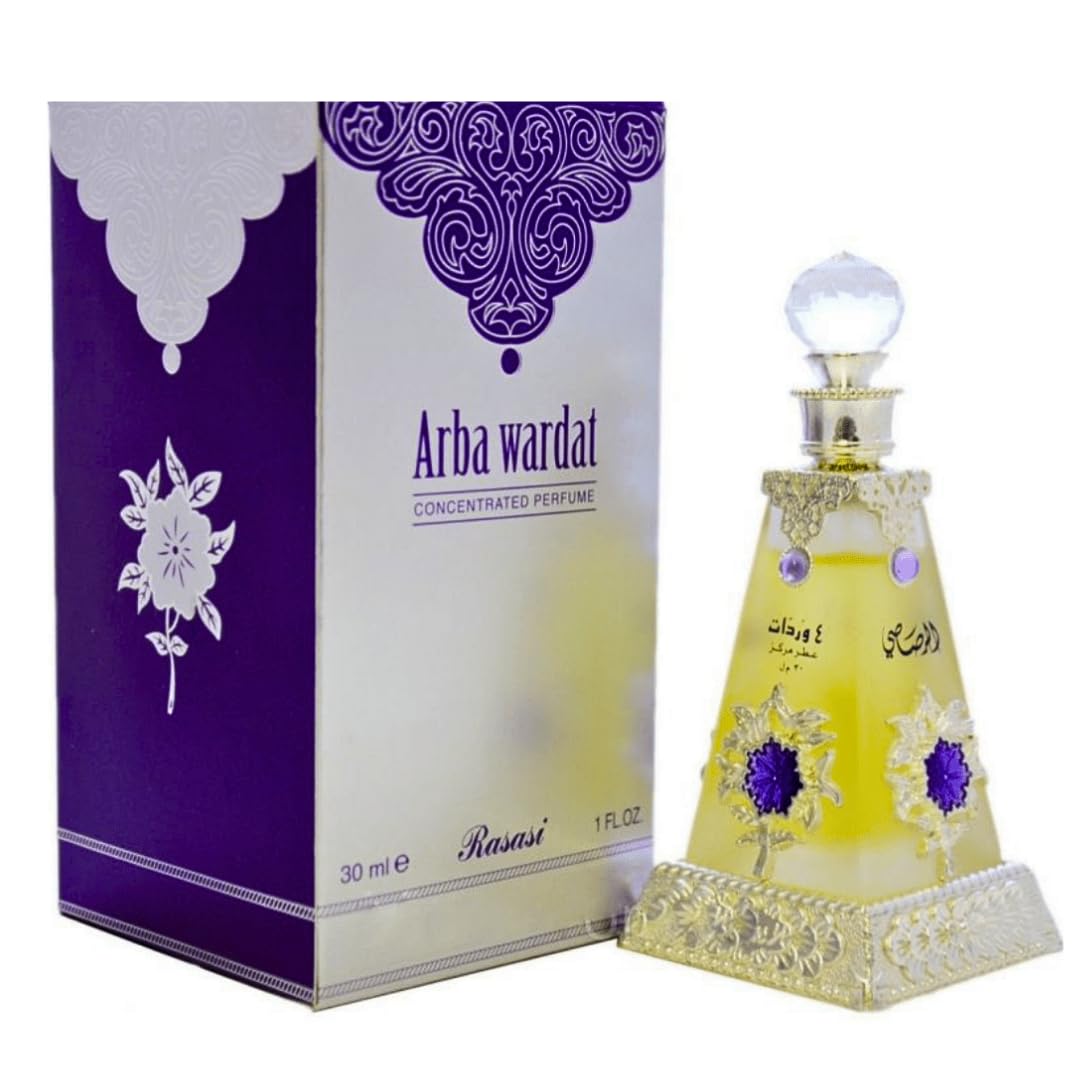 Aceite de Perfume Rasasi Arba Wardat Cpo 30 Ml - Venta Internacional