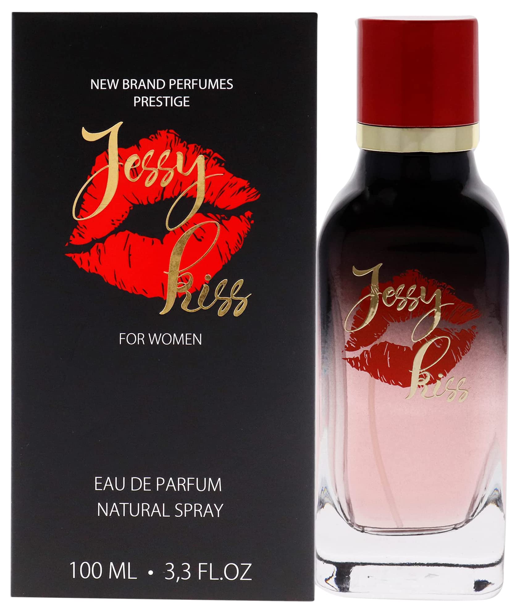 Perfume New Brand Jessy Kiss Eau De Parfum 100 ml para Mujer - Venta Internacional