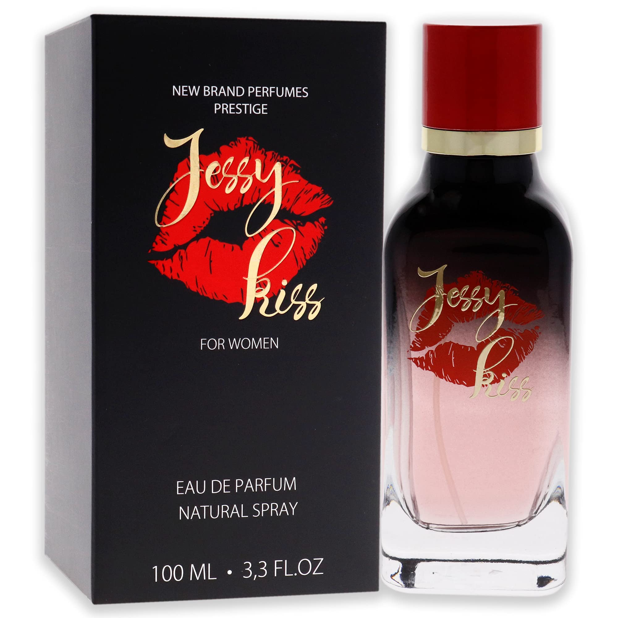 Foto 4 pulgar | Perfume New Brand Jessy Kiss Eau De Parfum 100 ml para Mujer - Venta Internacional