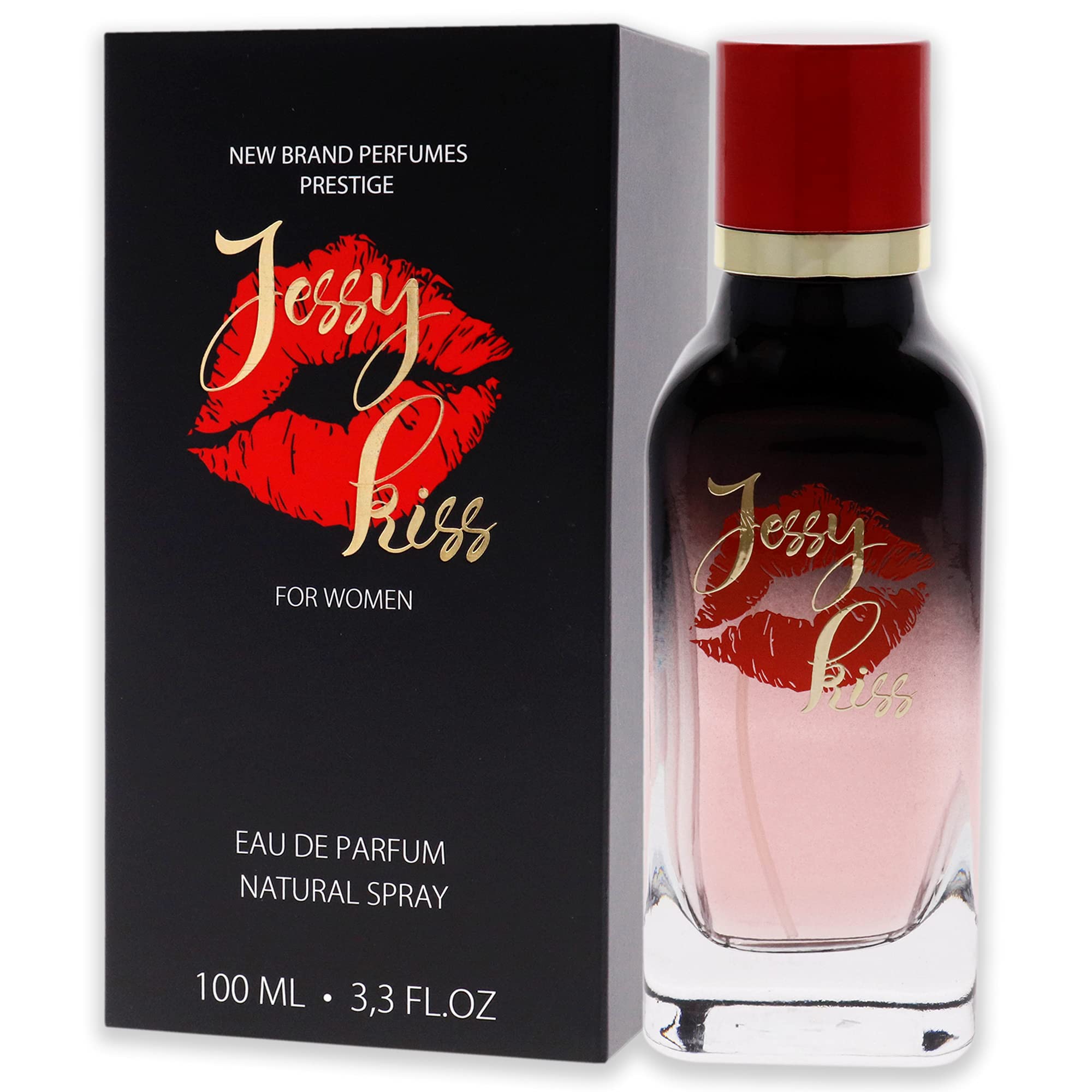 Foto 5 pulgar | Perfume New Brand Jessy Kiss Eau De Parfum 100 ml para Mujer - Venta Internacional