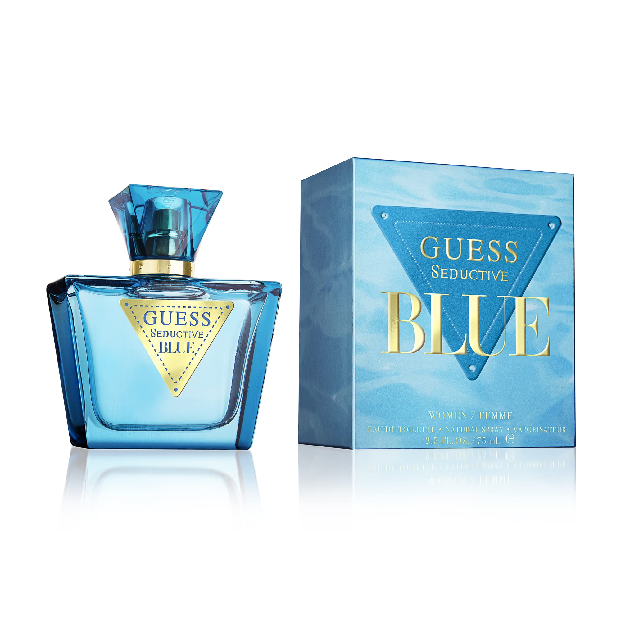 Foto 2 pulgar | Perfume Guess Seductive Blue Eau De Toilette 75 Ml para Mujer - Venta Internacional