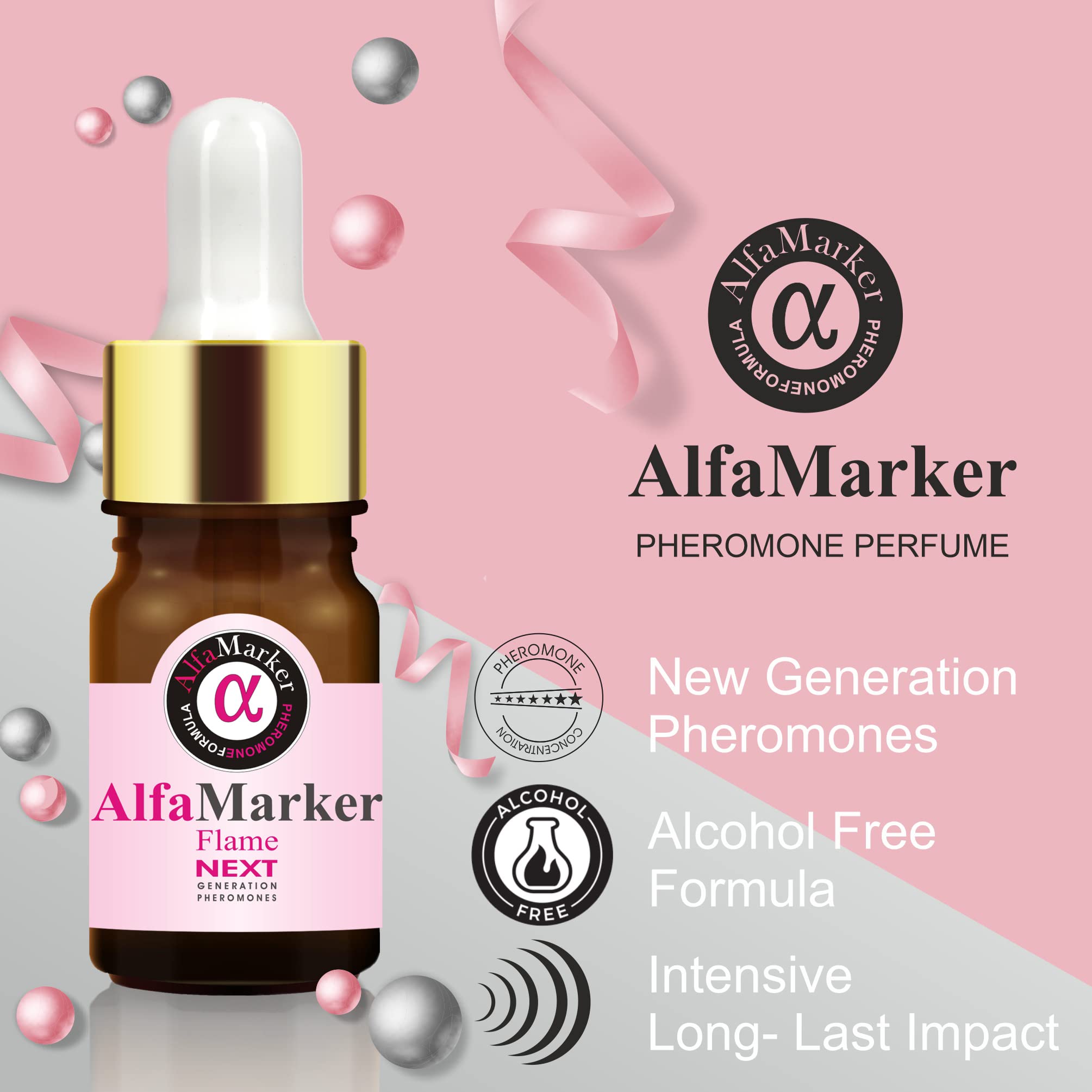 Foto 4 pulgar | Perfume Alfamarker Pheromones Flame Fórmula de Aceite 5 ml para Mujer - Venta Internacional