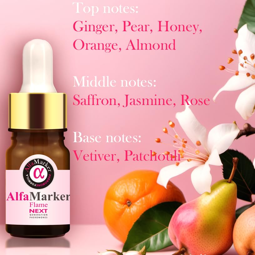 Foto 5 pulgar | Perfume Alfamarker Pheromones Flame Fórmula de Aceite 5 ml para Mujer - Venta Internacional