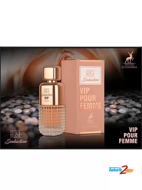 Foto 4 pulgar | Perfume Lattafa Rose Seduction Vip Edp 100 Ml para Mujer - Venta Internacional