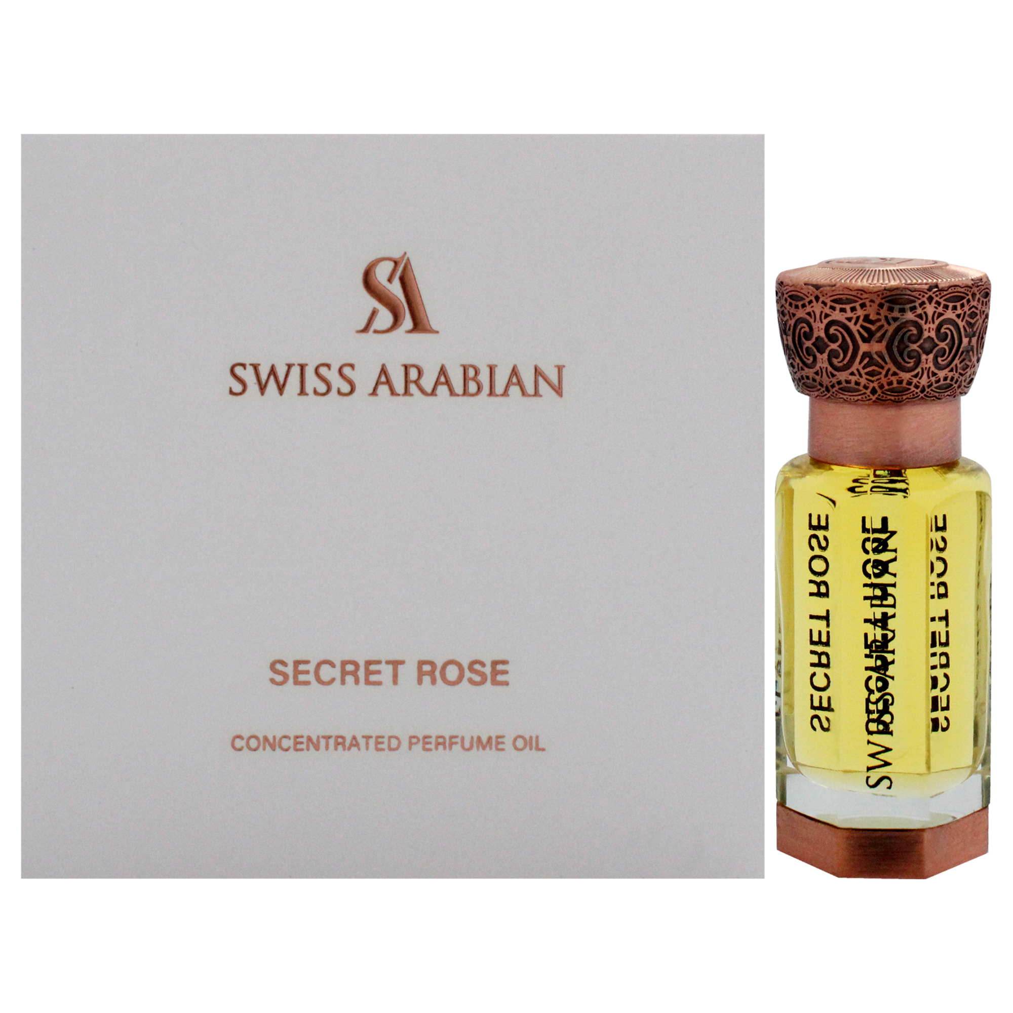 Perfume Swiss Arabian Secret Rose, Aceite De Perfume, 12 Ml, Para Unisex - Venta Internacional.