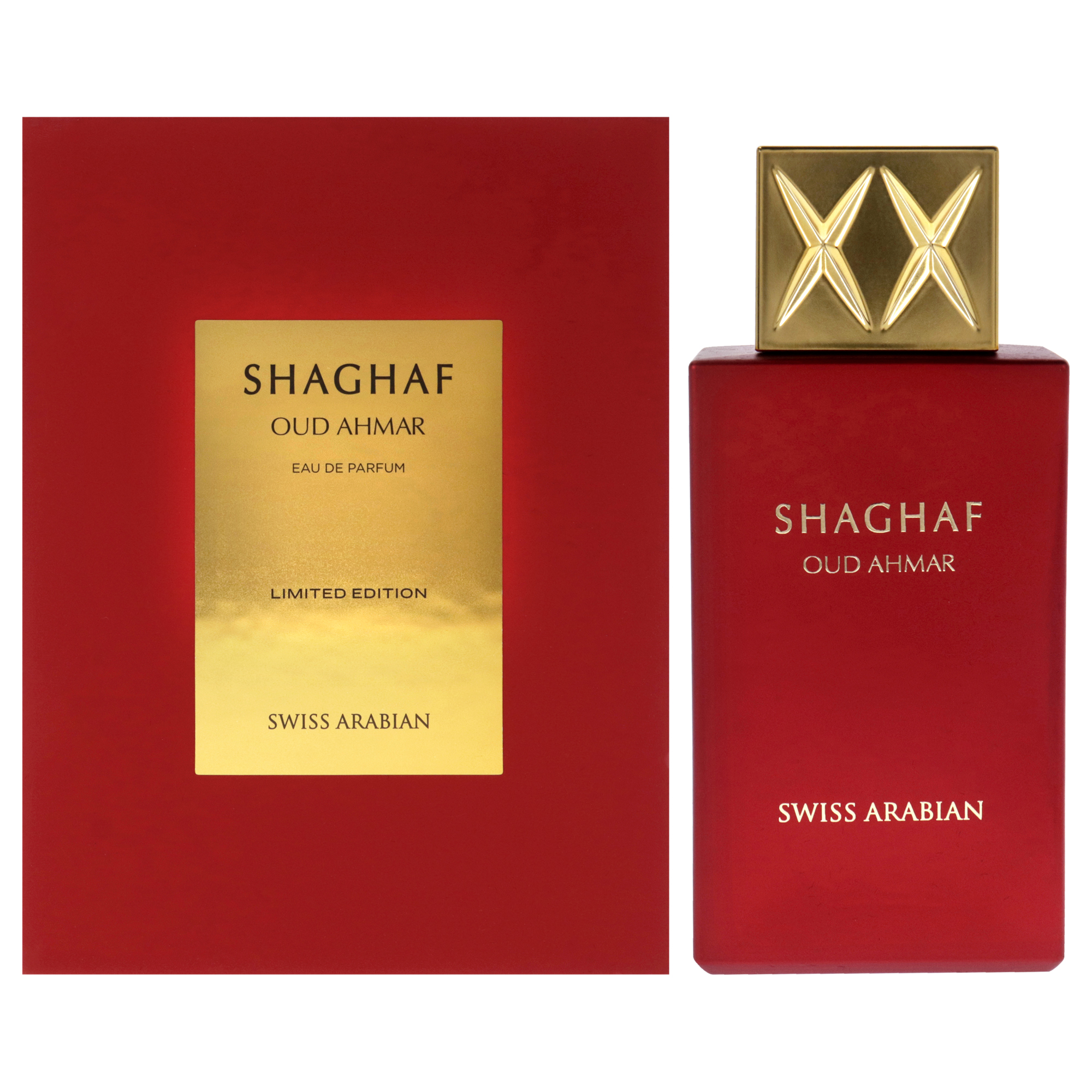 Perfume Swiss Arabian Shaghaf Oud Ahmar Edp 75 Ml Unisex - Venta Internacional