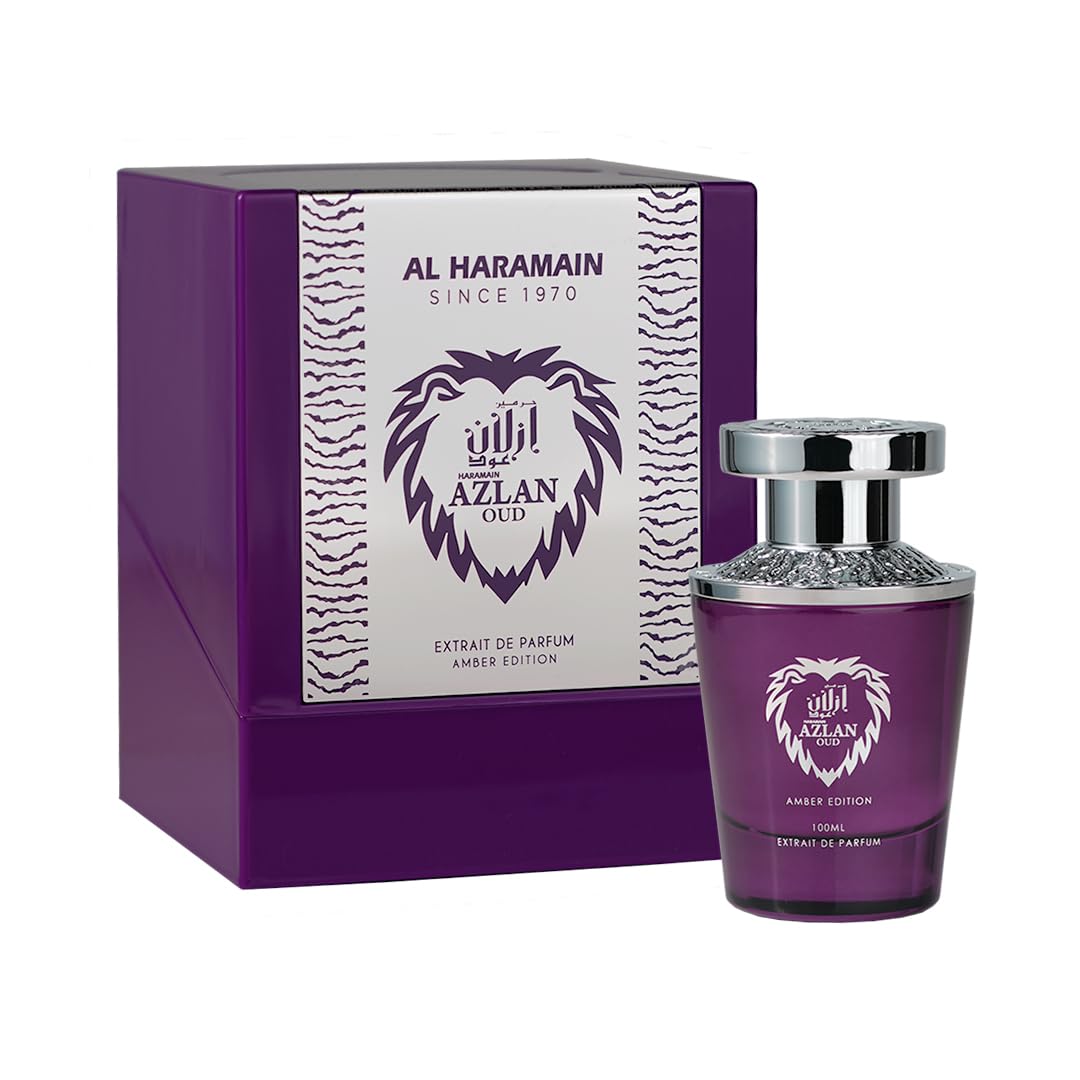 Perfume Al Haramain Azlan Oud Amber Edition 100 ml Unisex - Venta Internacional