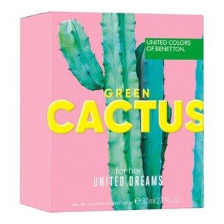 Foto 2 | Perfume Benetton Green Cactus For Her Edt 80 Ml