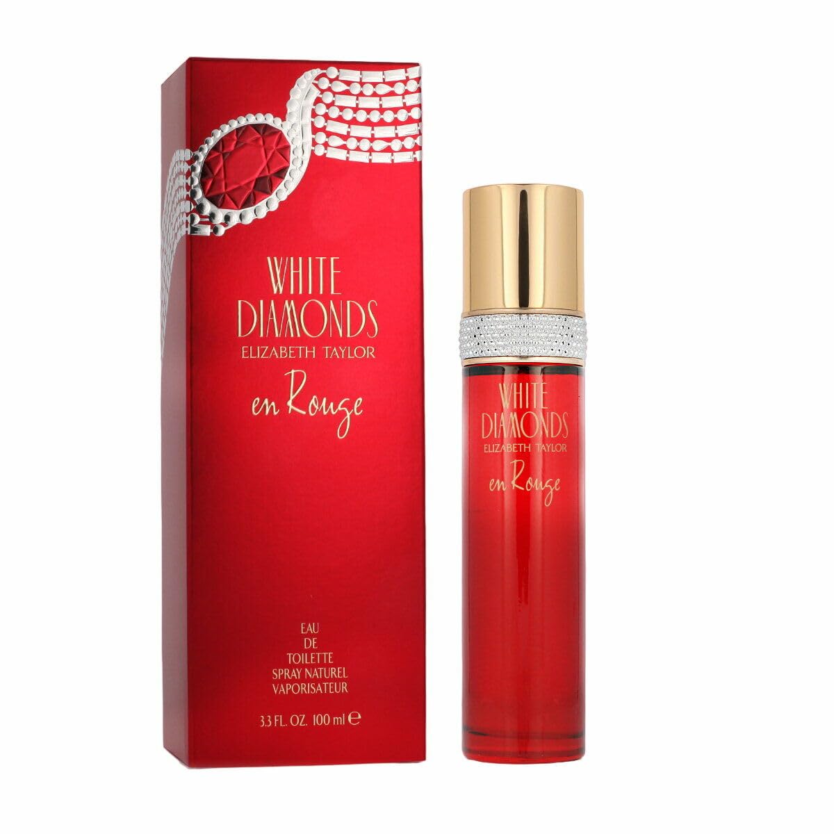 Foto 2 pulgar | Perfume Elizabeth Taylor White Diamonds En Rouge Edt 100 Ml - Venta Internacional