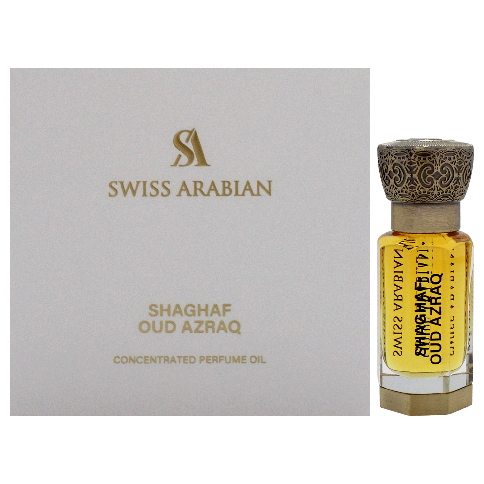 Perfume Swiss Arabian Shaghaf Oud Azraq, Aceite De Perfume, 12 Ml, Unidades - Venta Internacional.