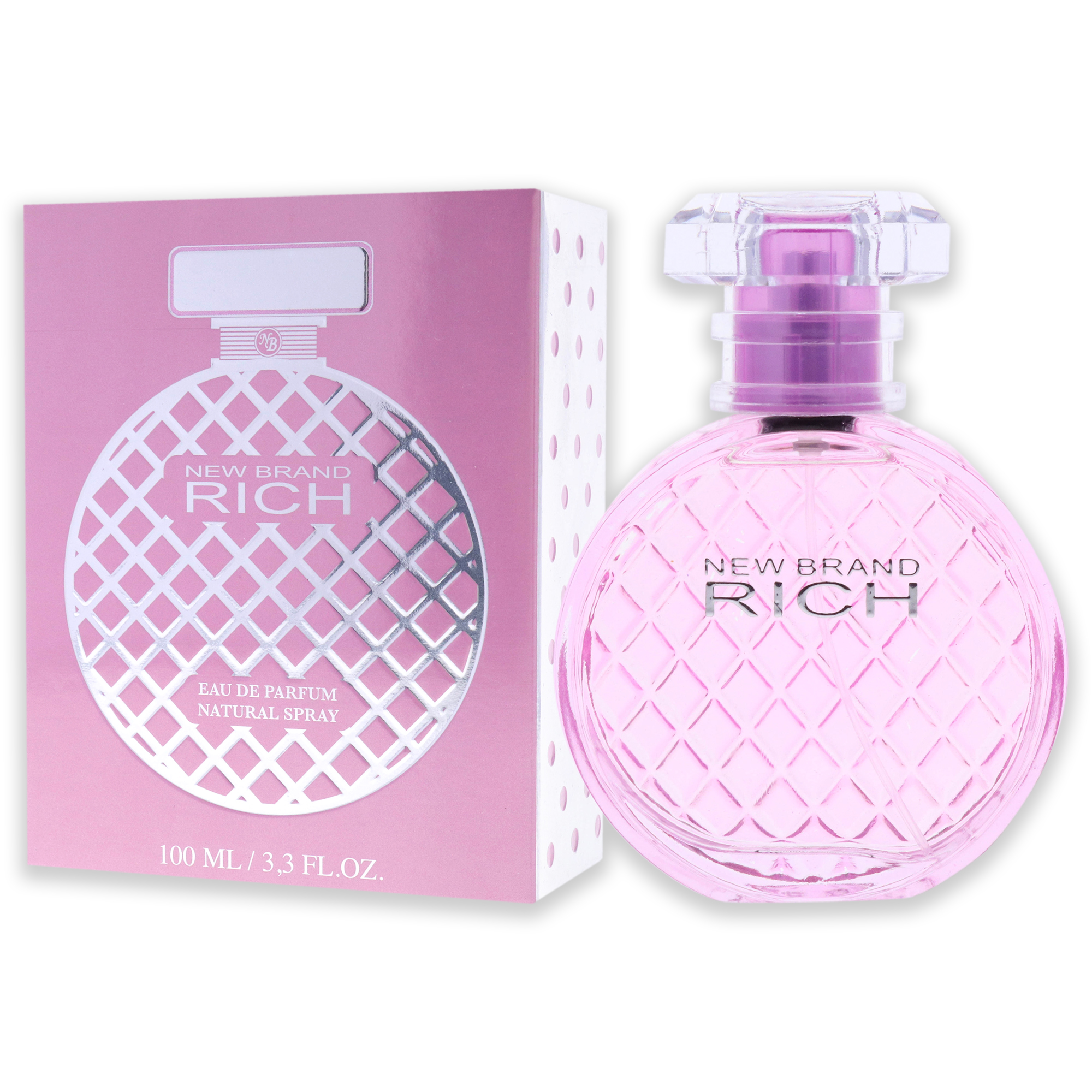 Foto 4 pulgar | Perfume Rich de New Brand en Aerosol Edp de 100 ml para Mujer - Venta Internacional