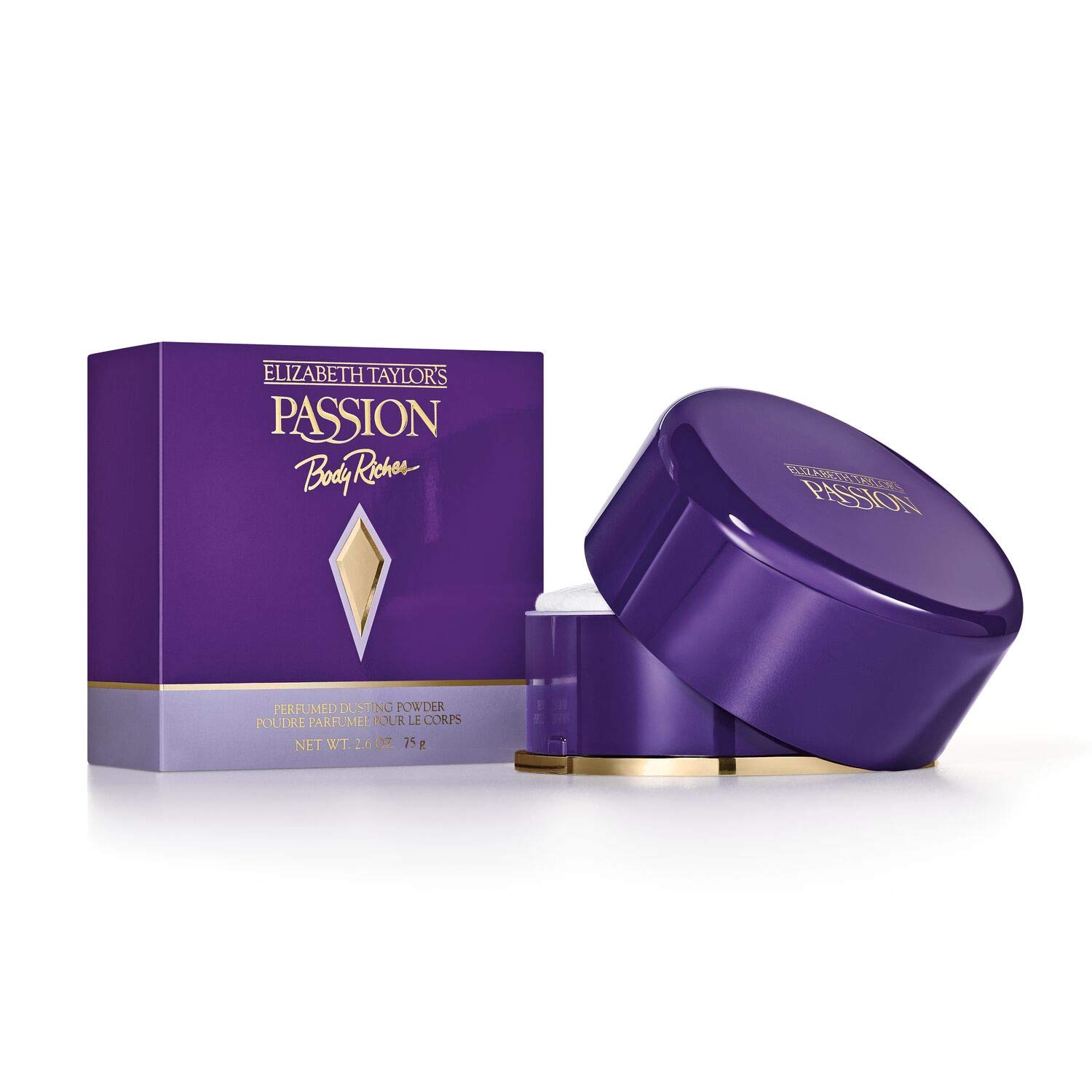Polvo Corporal Elizabeth Taylor Passion Para Mujer 75 Ml - Venta Internacional.
