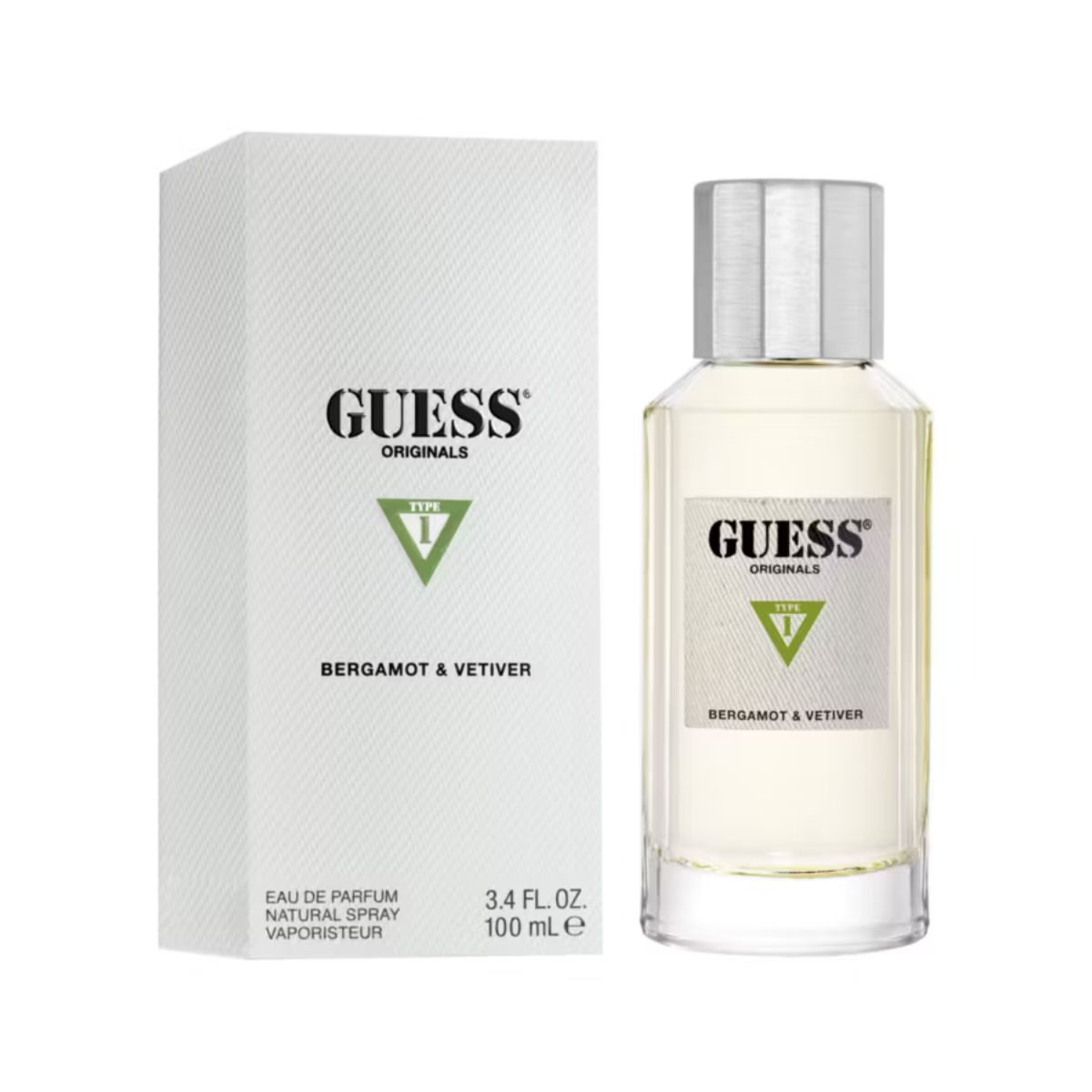 Foto 2 pulgar | Perfume Guess Type 1: Bergamot & Vetiver Eau de Parfum 100 ml Unisex