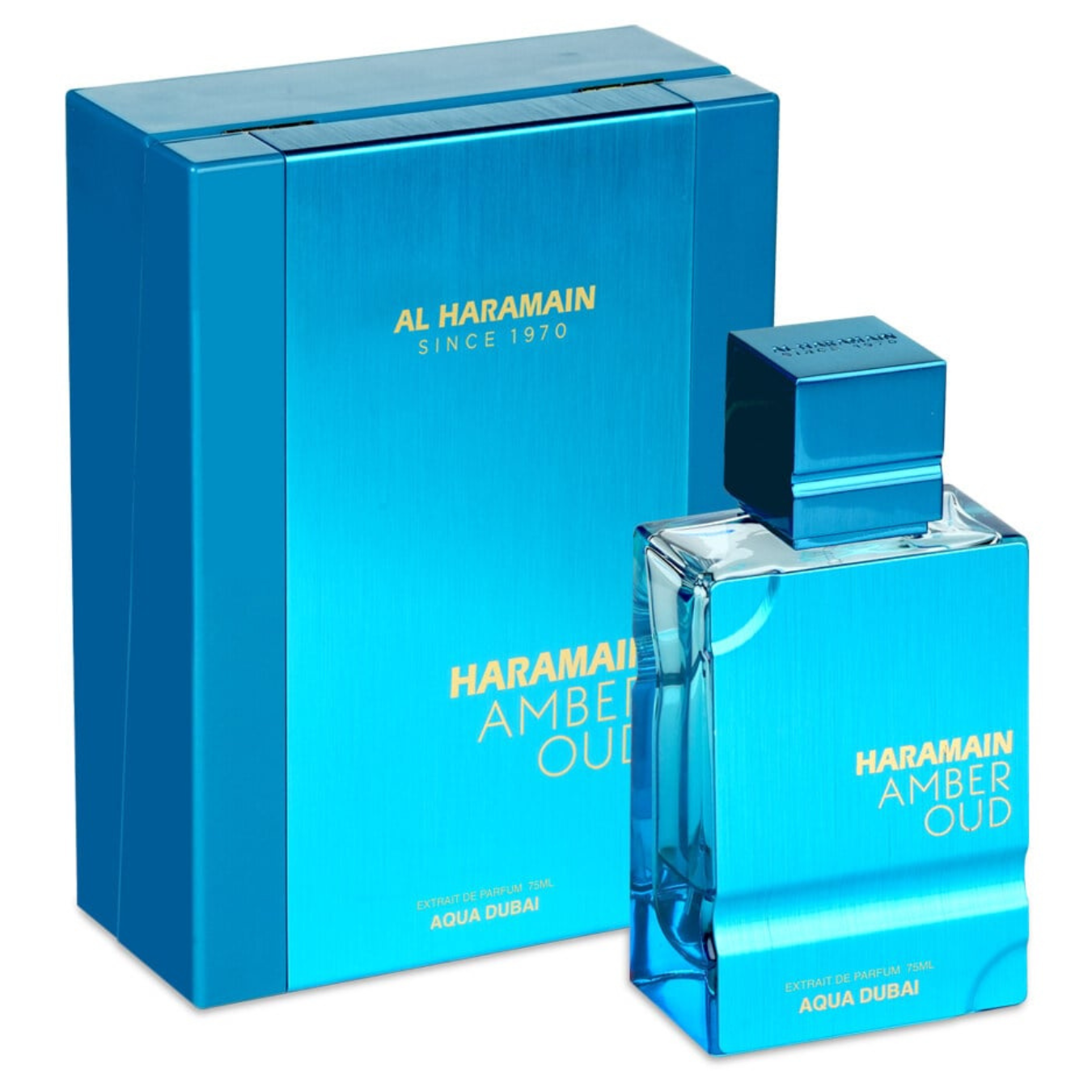 Perfume Al Haramain Amber Oud Aqua Dubai Edp Unisex 75 ml