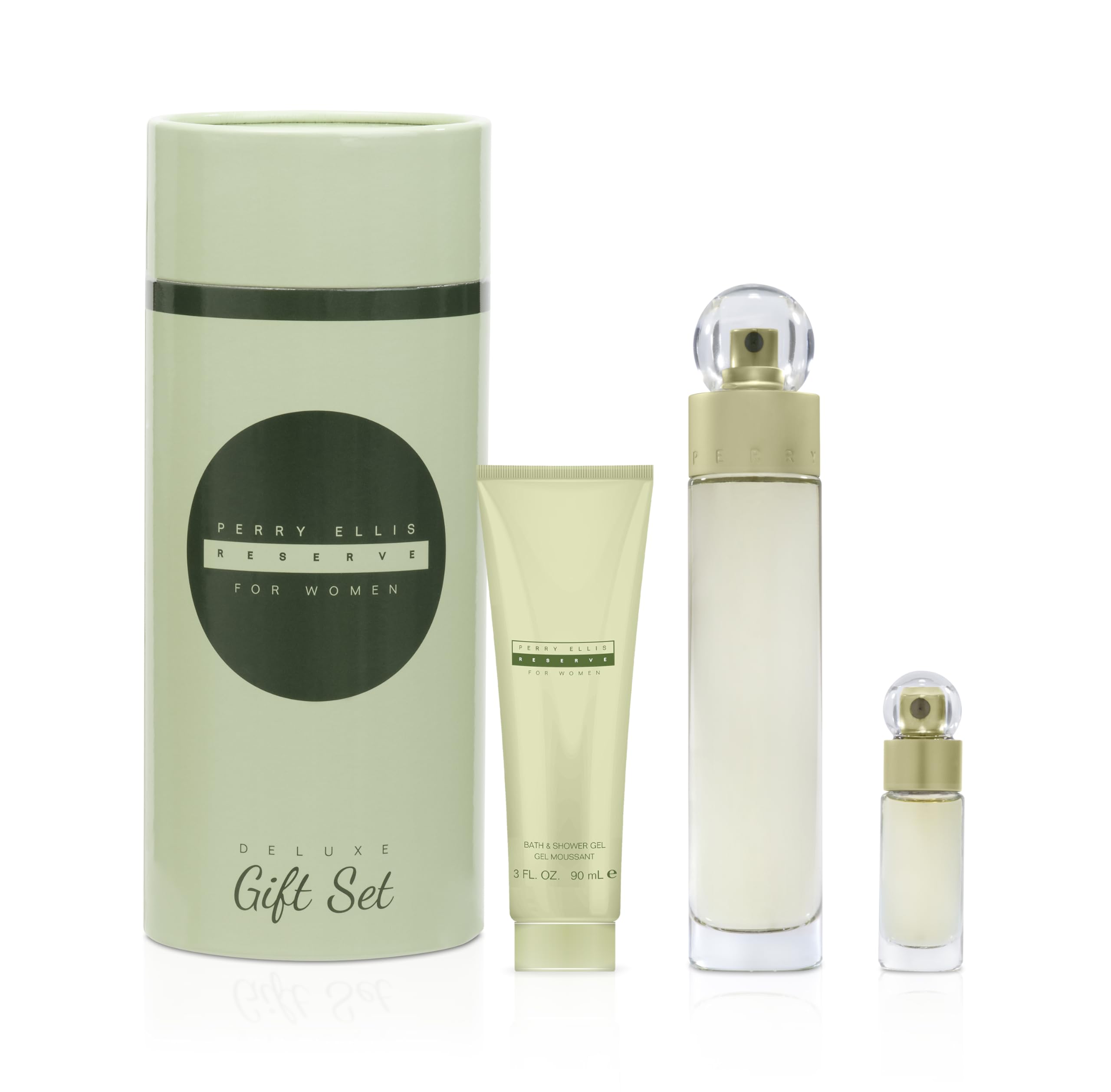 Set de Regalo Perfume Perry Ellis Reserve de 3 Piezas para Mujer - Venta Internacional