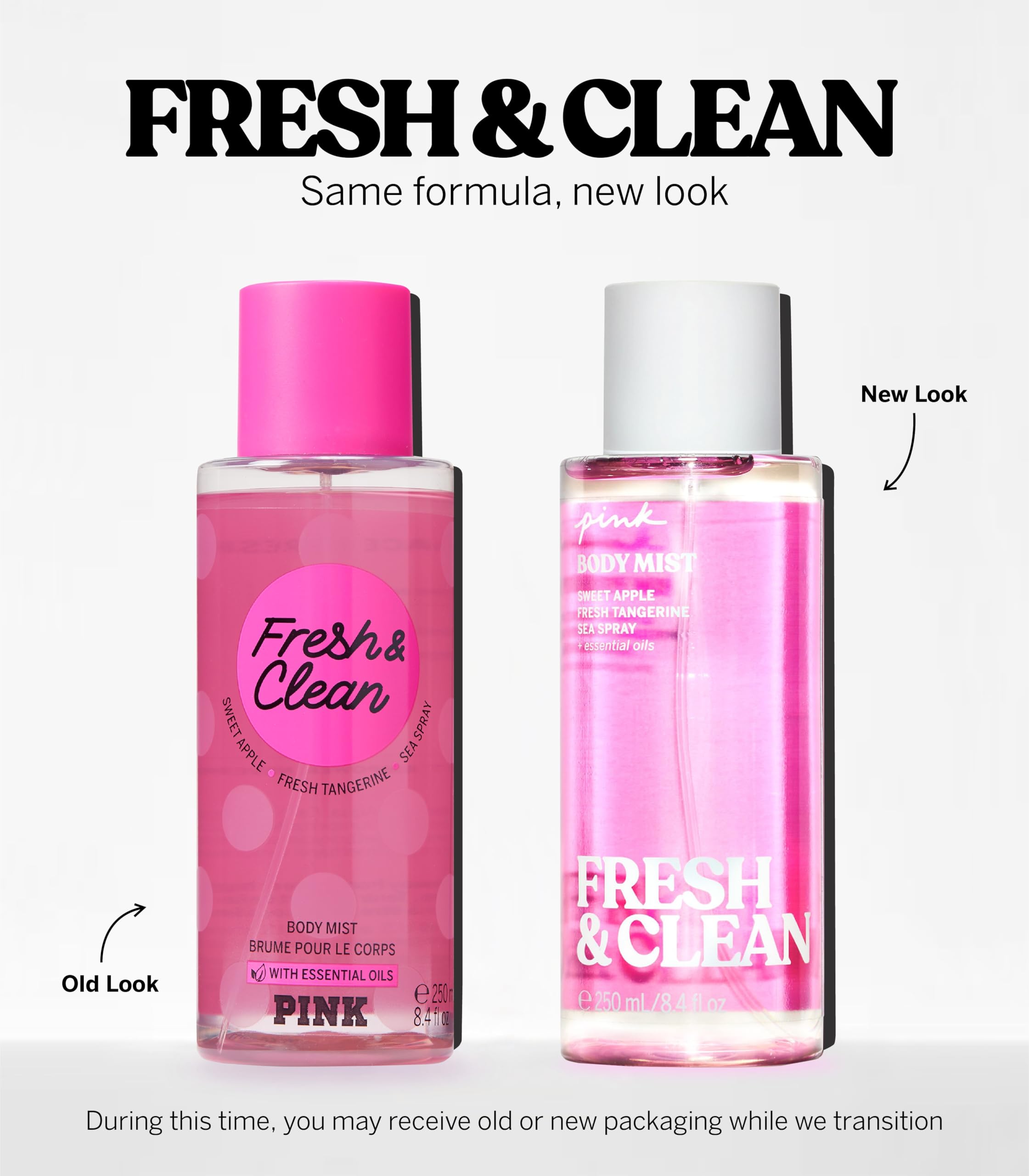 Foto 5 pulgar | Bruma Corporal Victoria's Secret Pink Fresh And Clean - Venta Internacional