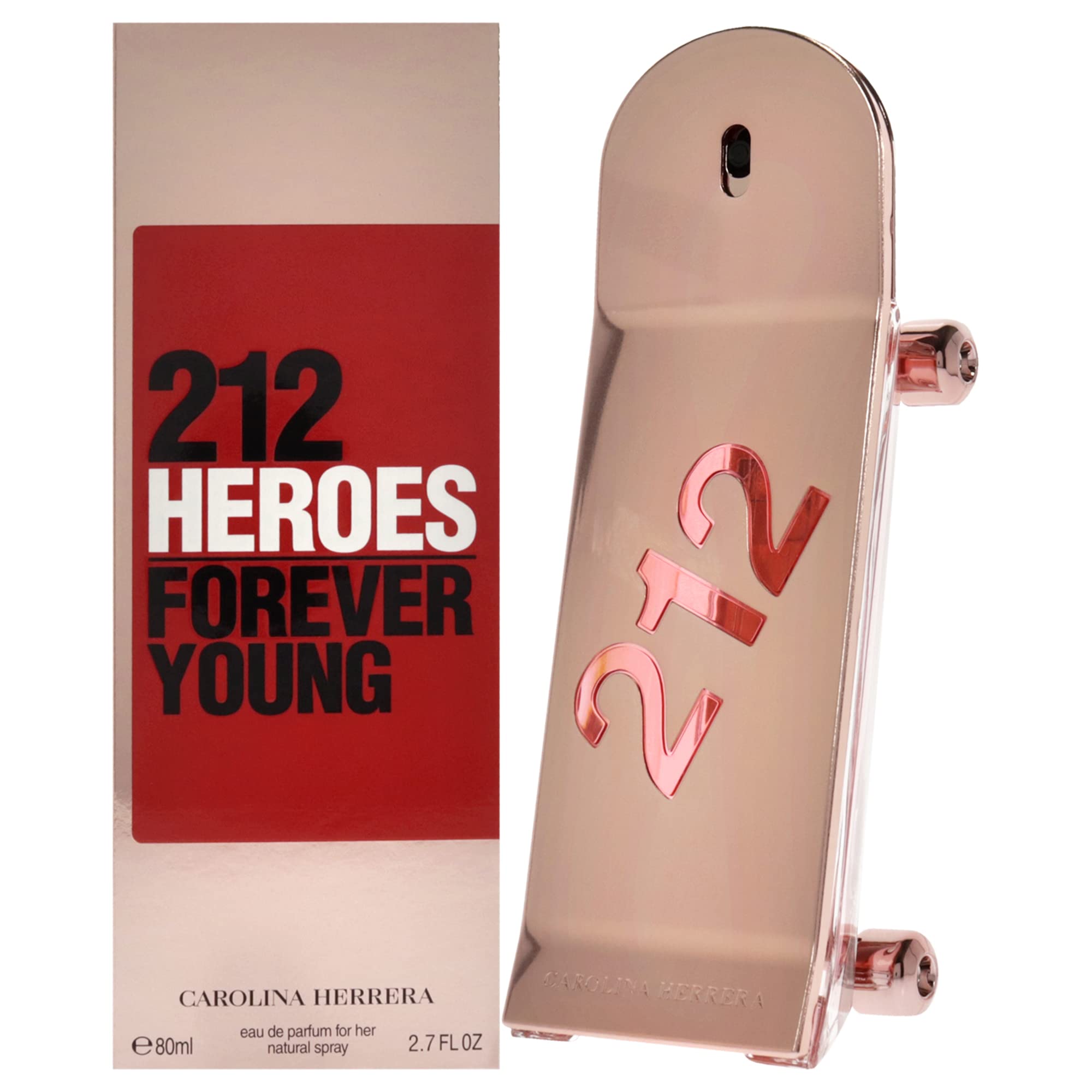 Foto 2 pulgar | Perfume Carolina Herrera 212 Heroes Forever Young Eau de Parfum 80 ml para Mujer - Venta Internacional