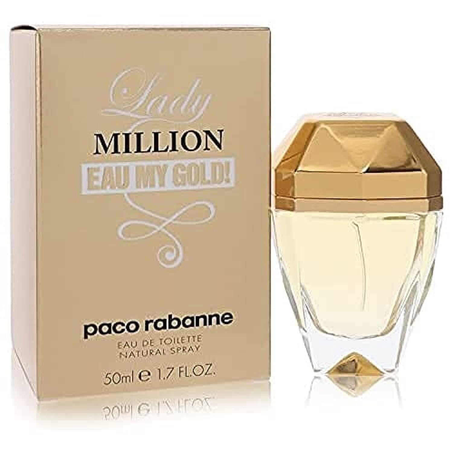 Foto 2 pulgar | Perfume Paco Rabanne Lady Million Eau My Gold Eau De Toilette 50 Ml - Venta Internacional