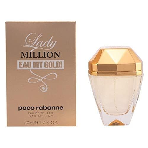 Foto 7 pulgar | Perfume Paco Rabanne Lady Million Eau My Gold Eau De Toilette 50 Ml - Venta Internacional