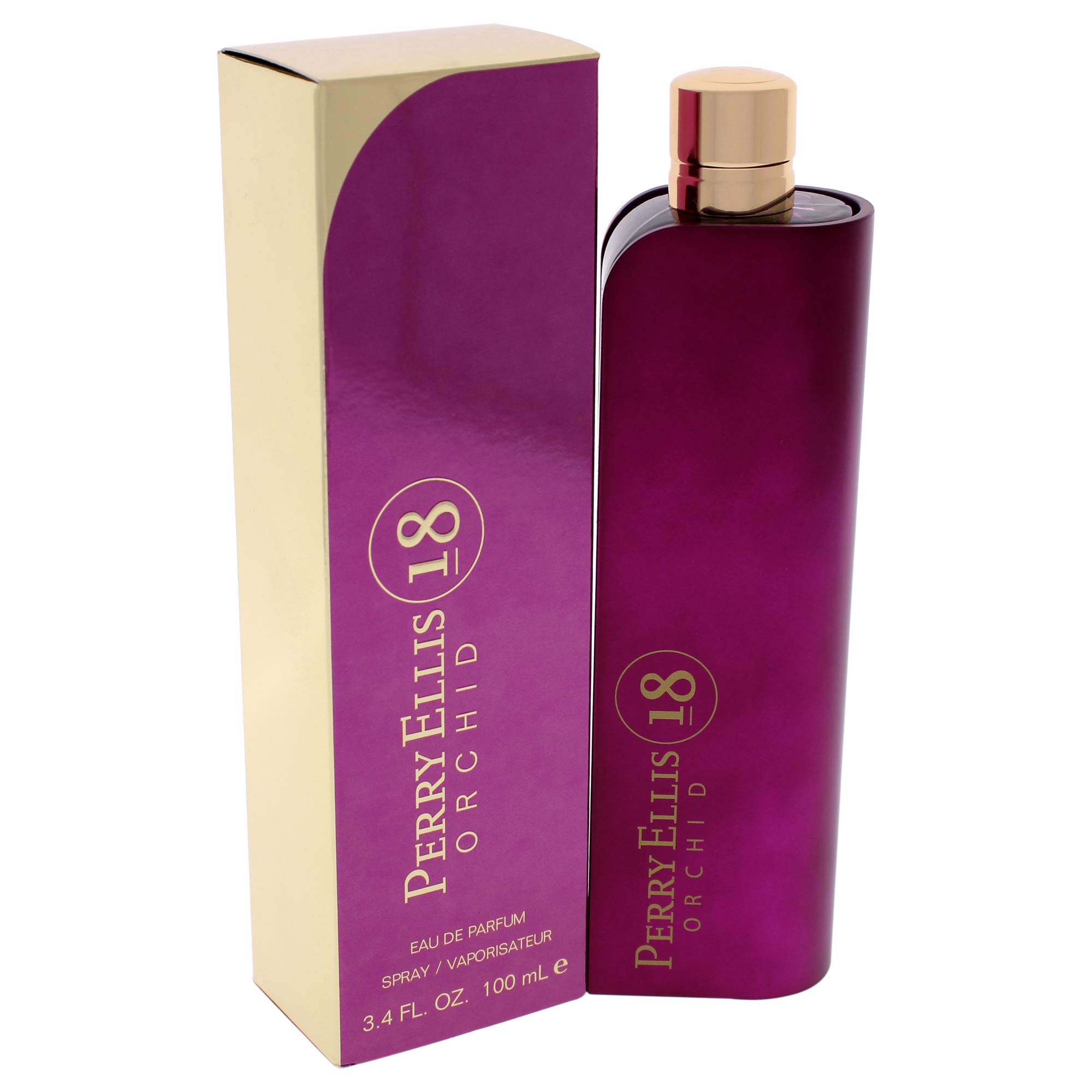 Foto 4 | Perfume Perry Ellis 18 Orchid Eau De Parfum para Mujer 100 Ml - Venta Internacional