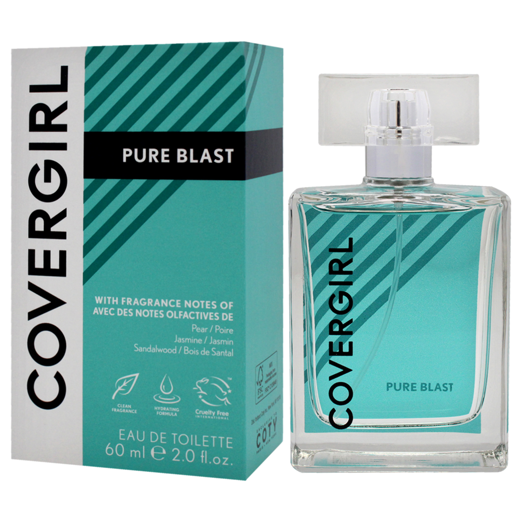 Foto 5 pulgar | Perfume Covergirl Pure Blast Edt 60 ml para Mujer - Venta Internacional