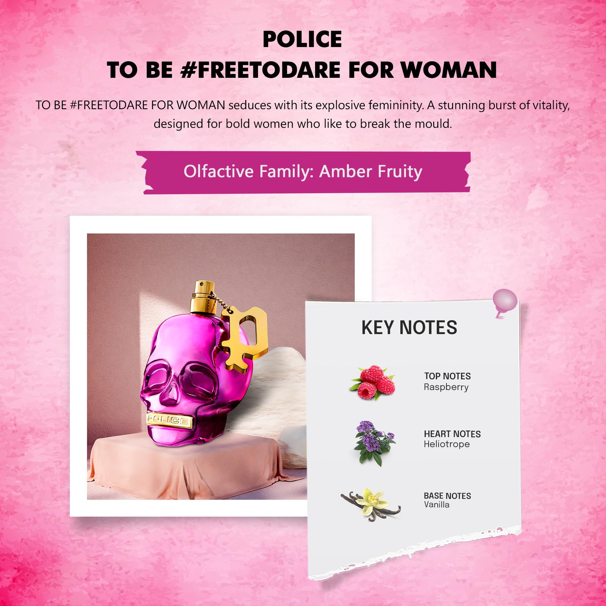 Foto 4 | Perfume Police To Be #freetodare Edp 125 ml para Mujer-Venta Internacional