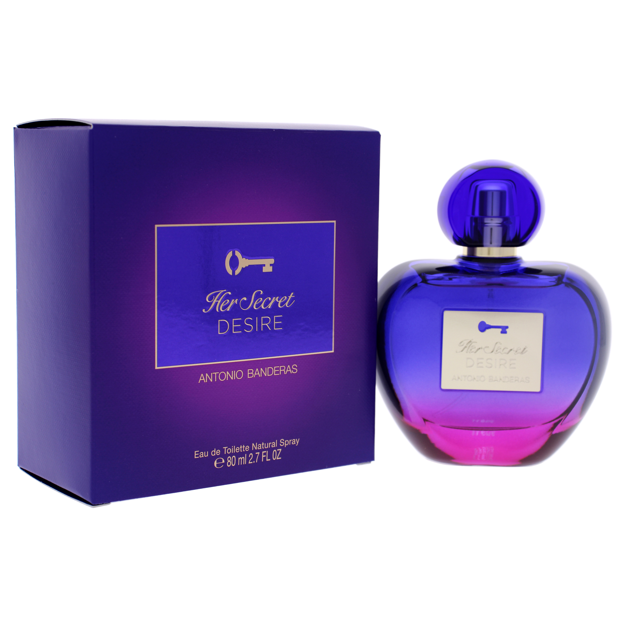 Foto 3 | Perfume Antonio Banderas Her Secret Desire Edt 80 ml para Mujer - Venta Internacional