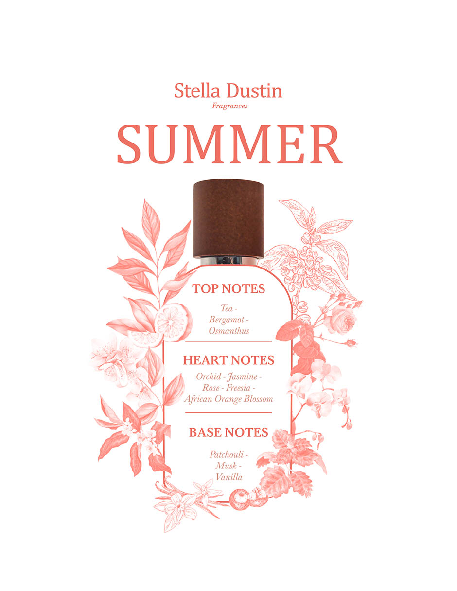 Foto 4 pulgar | Perfume Stella Dustin Summer Edp 100 ml para Mujer