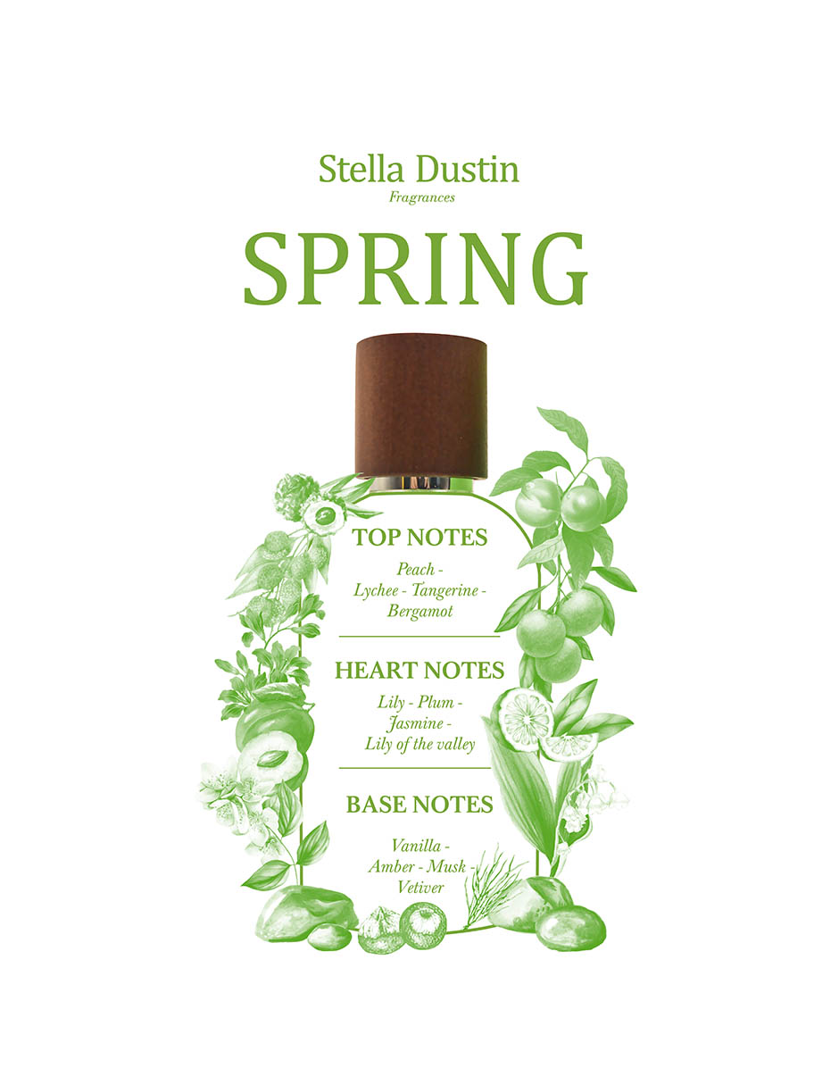 Foto 3 | Perfume Stella Dustin Spring Edp 100 ml Unisex