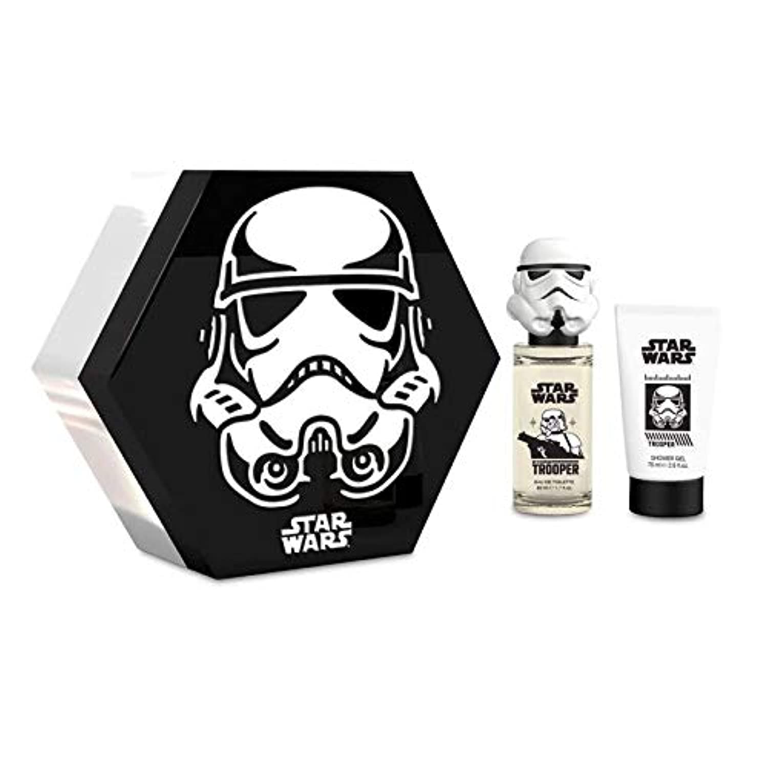 Set De Regalo Perfume Disney Star Wars Storm Trooper 3d De 2 Piezas Para Niños - Venta Internacional.