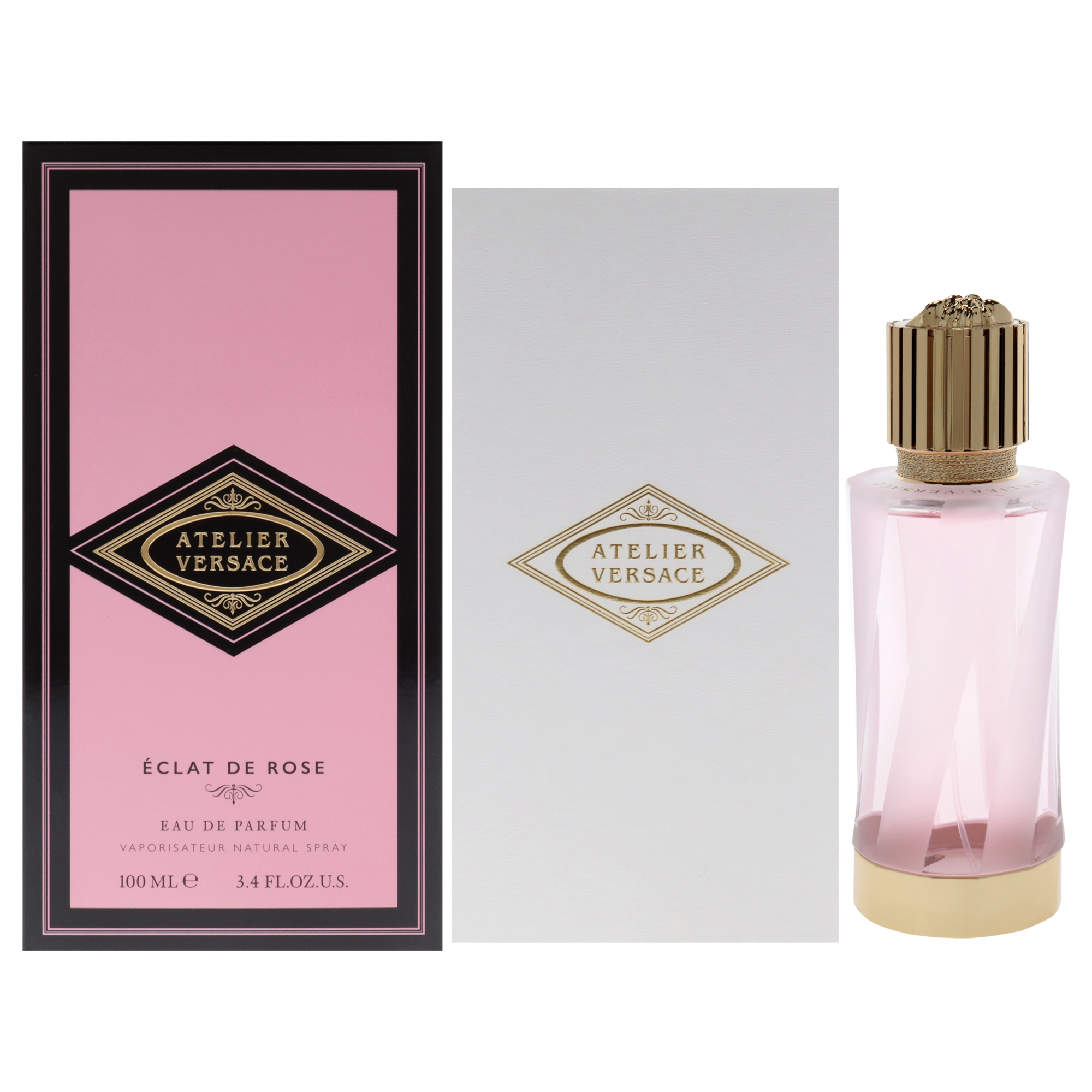 Perfume Versace Atelier Eclat De Rose Eau De Parfum 100 Ml - Venta Internacional
