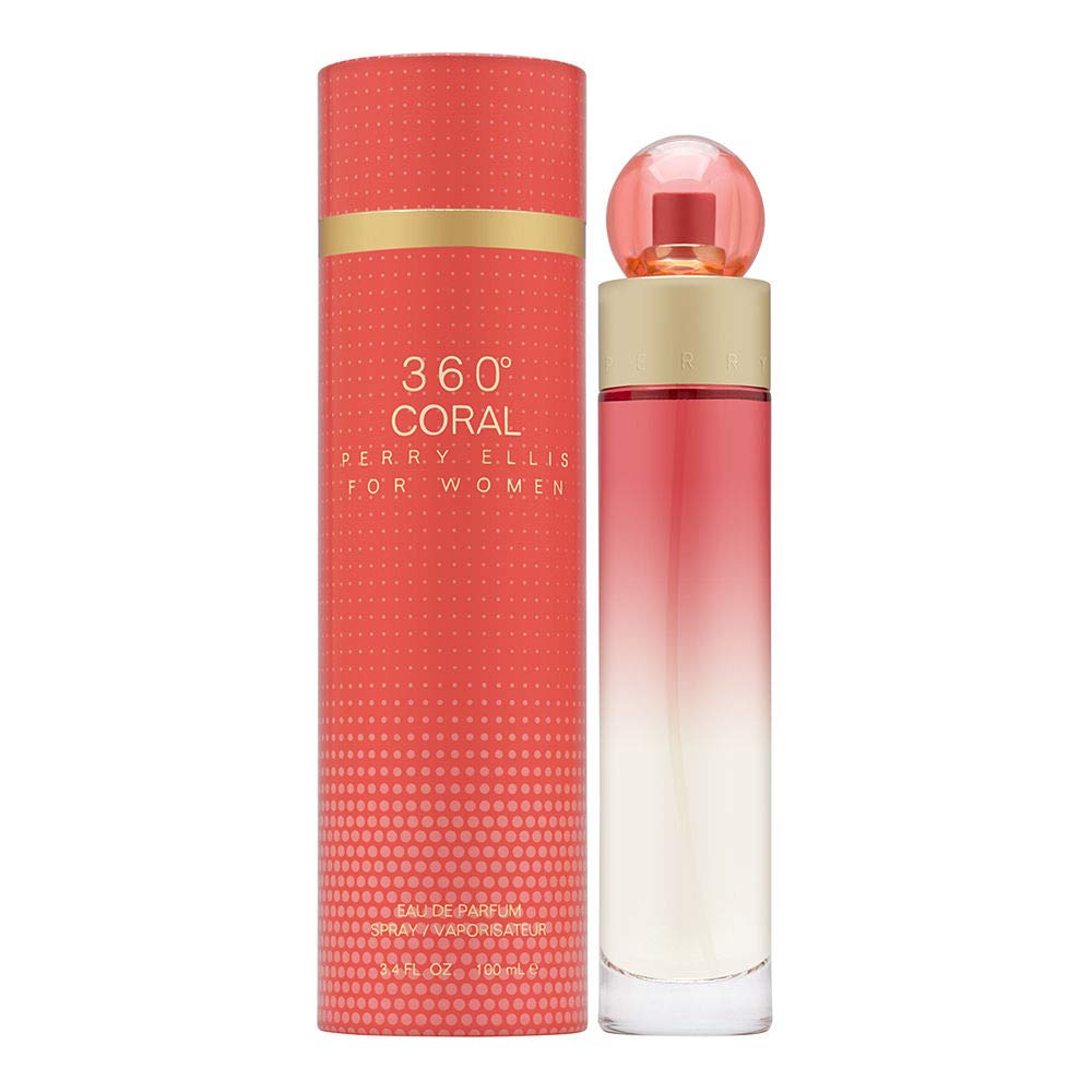 Foto 2 pulgar | Perfume Perry Ellis 360 Coral Eau de Parfum para Mujer 100 ml - Venta Internacional
