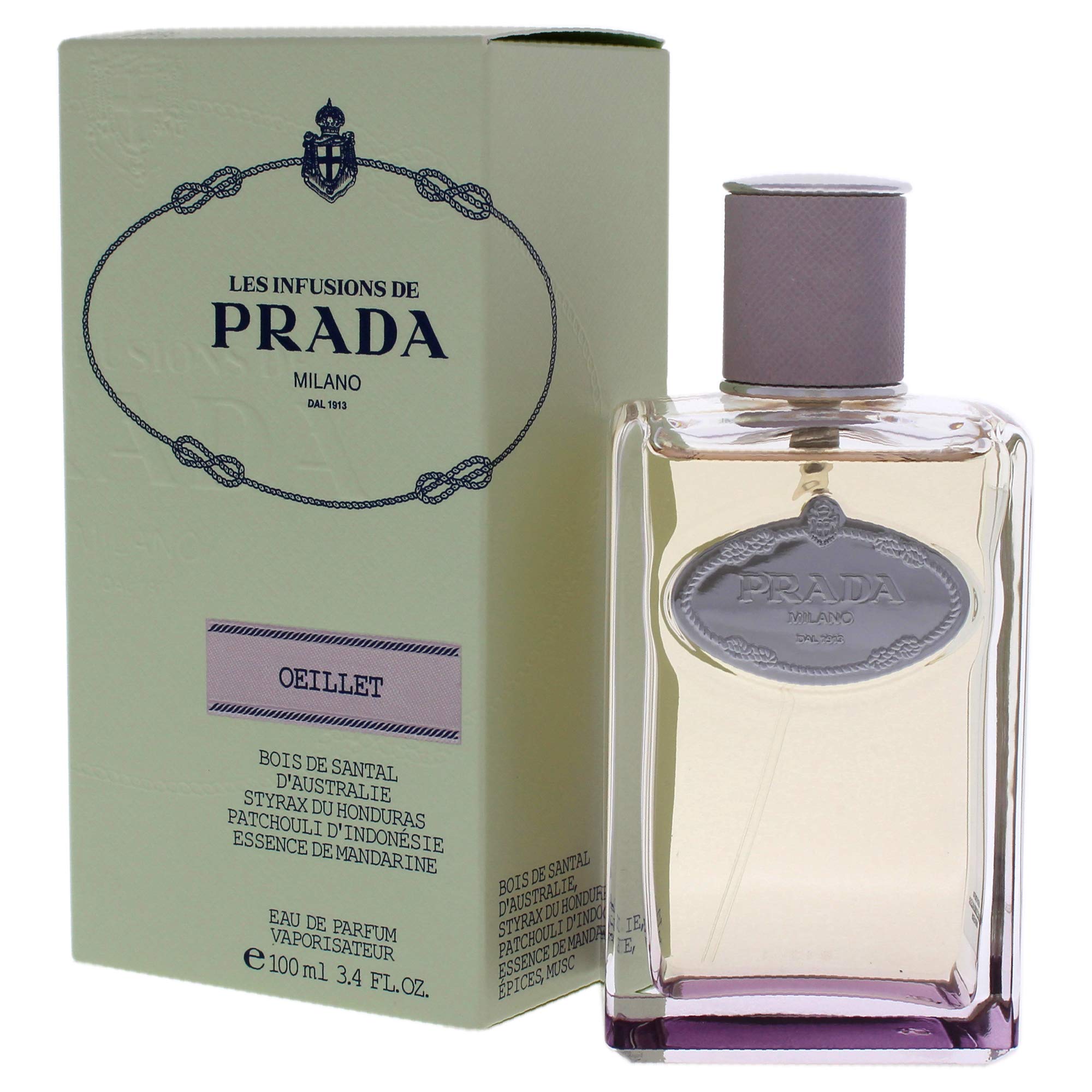 Foto 5 pulgar | Perfume Prada Les Infusions Oiellet Eau De Parfum Para Mujer, 100 Ml - Venta Internacional.