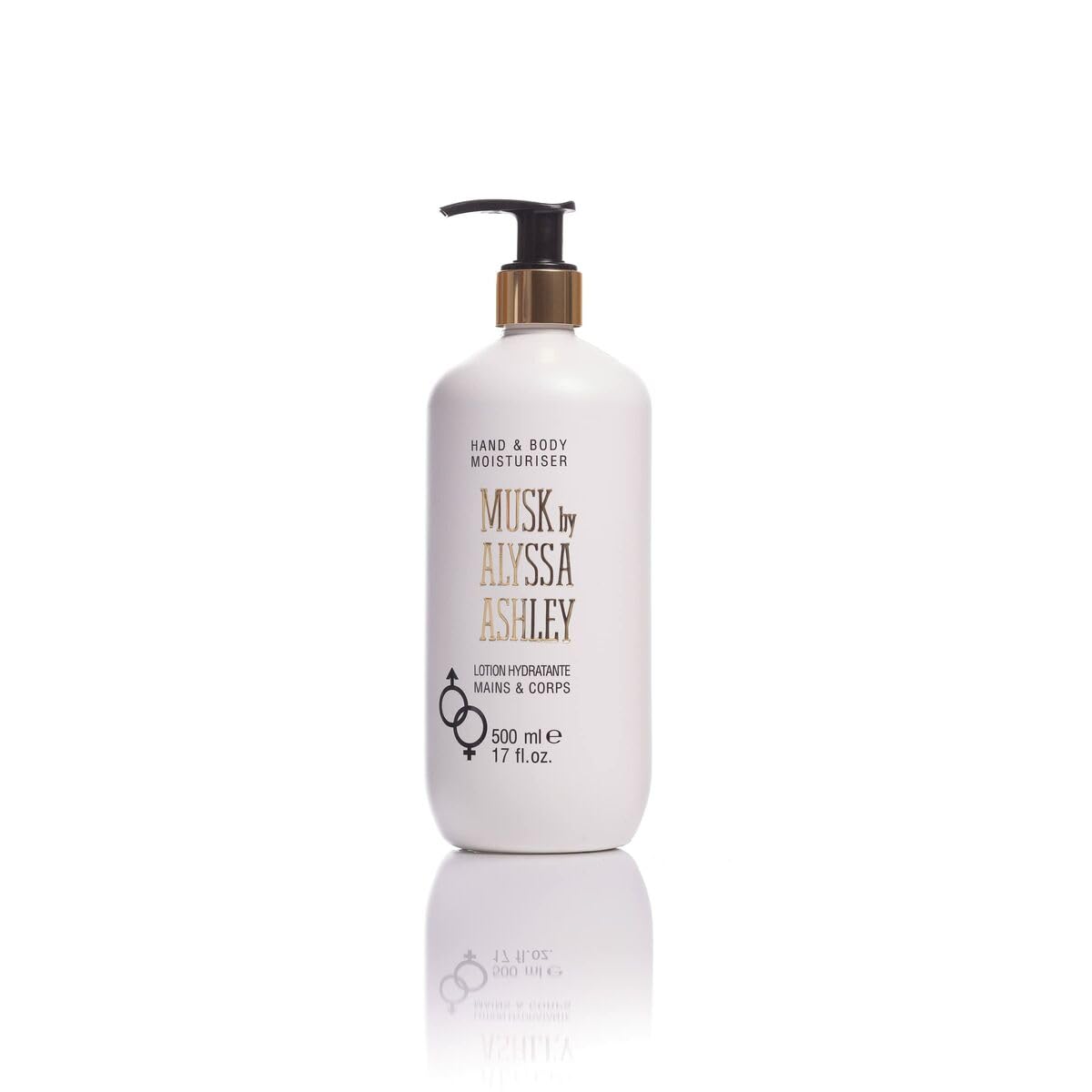 Foto 2 pulgar | Loción Alyssa Ashley Musk H&b Con Bomba De 500 Ml - Venta Internacional.