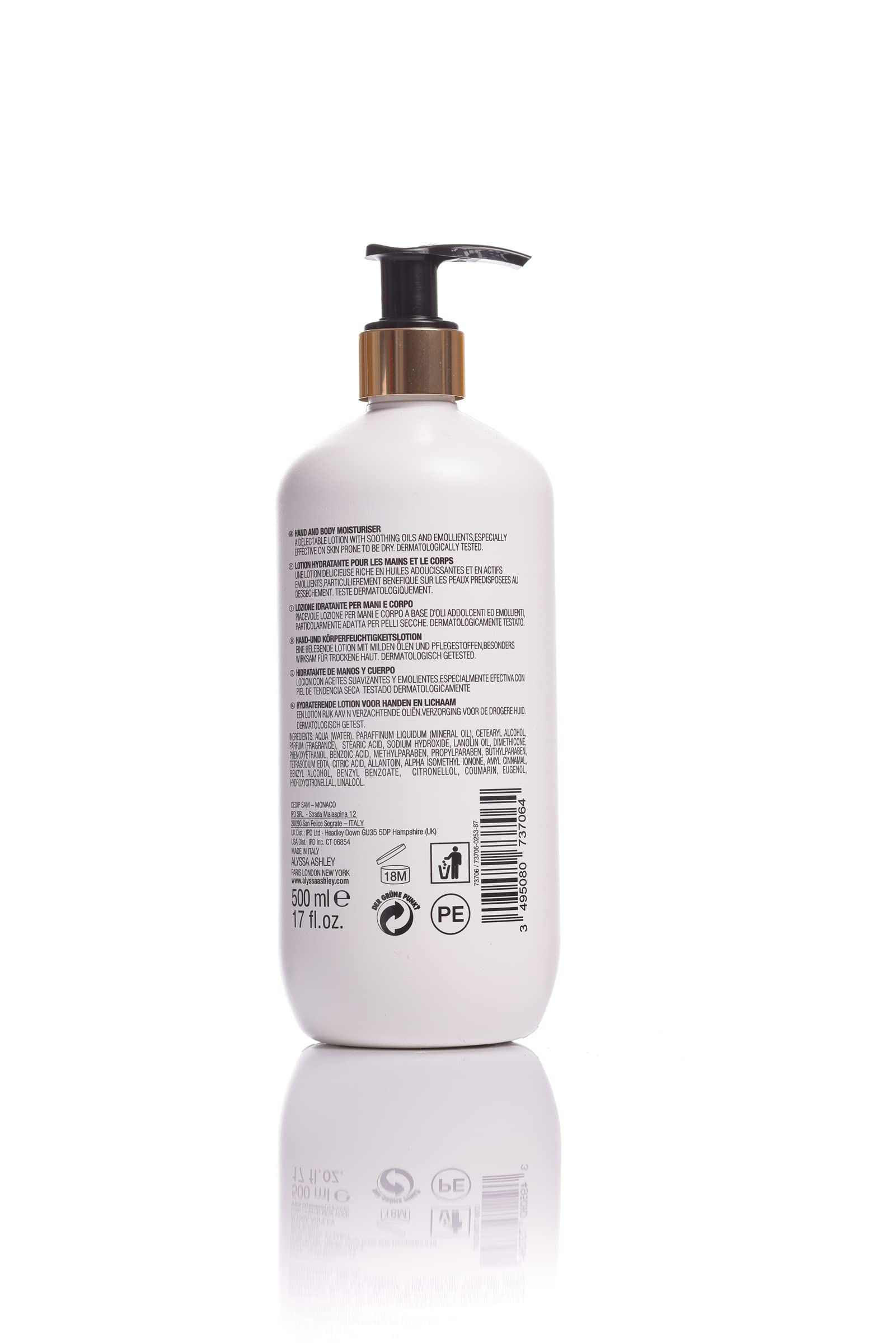 Foto 3 pulgar | Loción Alyssa Ashley Musk H&b Con Bomba De 500 Ml - Venta Internacional.