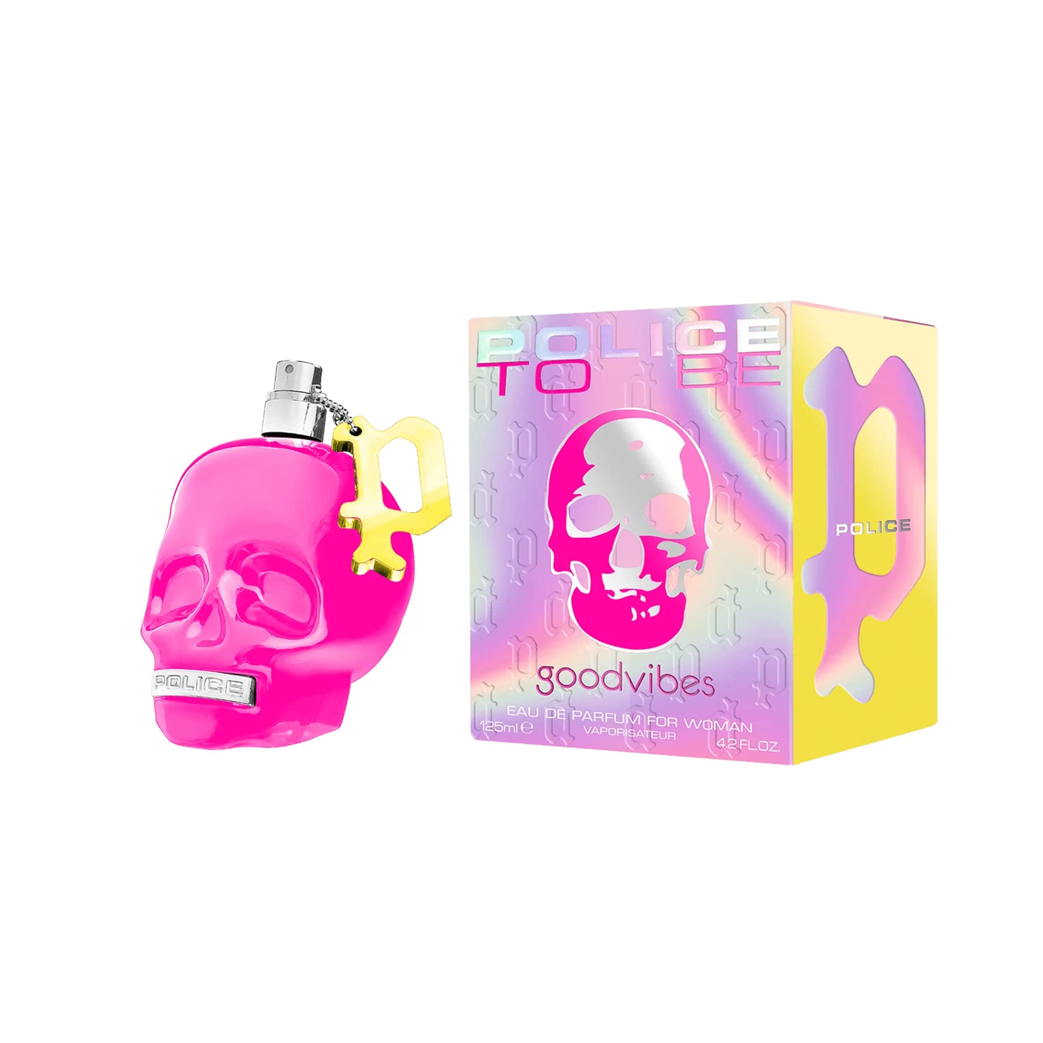 Foto 3 pulgar | Perfume Police To Be Good Vibes Edt 125 Ml Para Mujer - Venta Internacional.