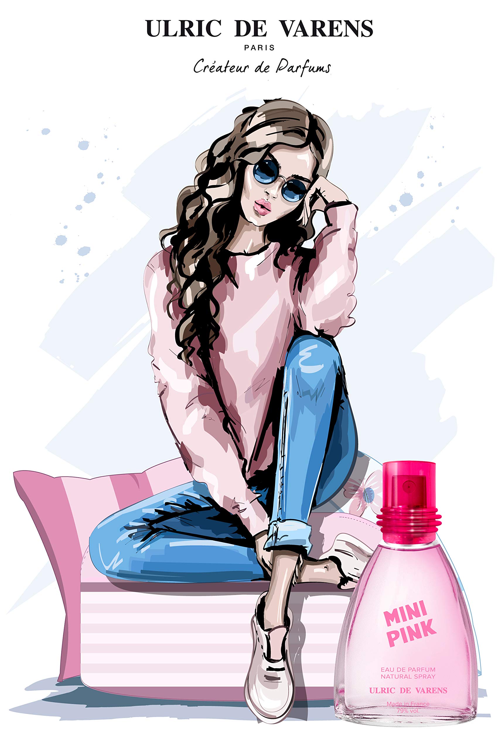 Foto 5 pulgar | Perfume Ulric De Varens Mini Eau De Perfume 25 Ml (mini Pink) - Venta Internacional.