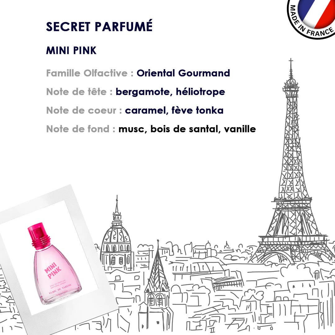 Foto 8 pulgar | Perfume Ulric De Varens Mini Eau De Perfume 25 Ml (mini Pink) - Venta Internacional.