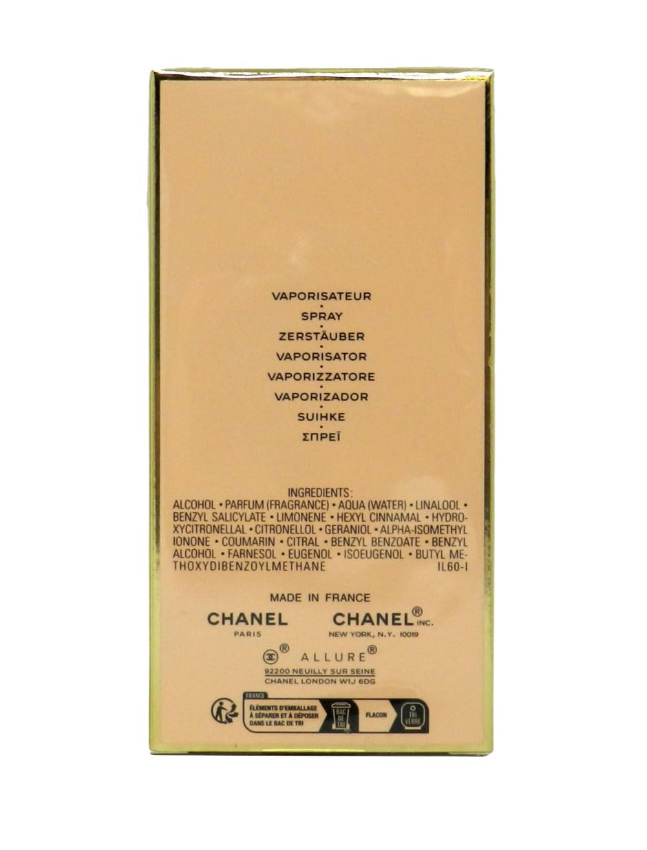 Foto 3 pulgar | Perfume Chanel Allure Eau De Toilette 50 Ml Para Mujer - Venta Internacional.