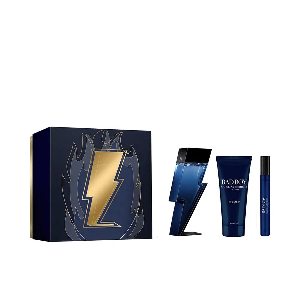 Foto 2 pulgar | Perfume Carolina Herrera Bad Boy Cobalt Eau De Parfum 100 Ml - Venta Internacional.