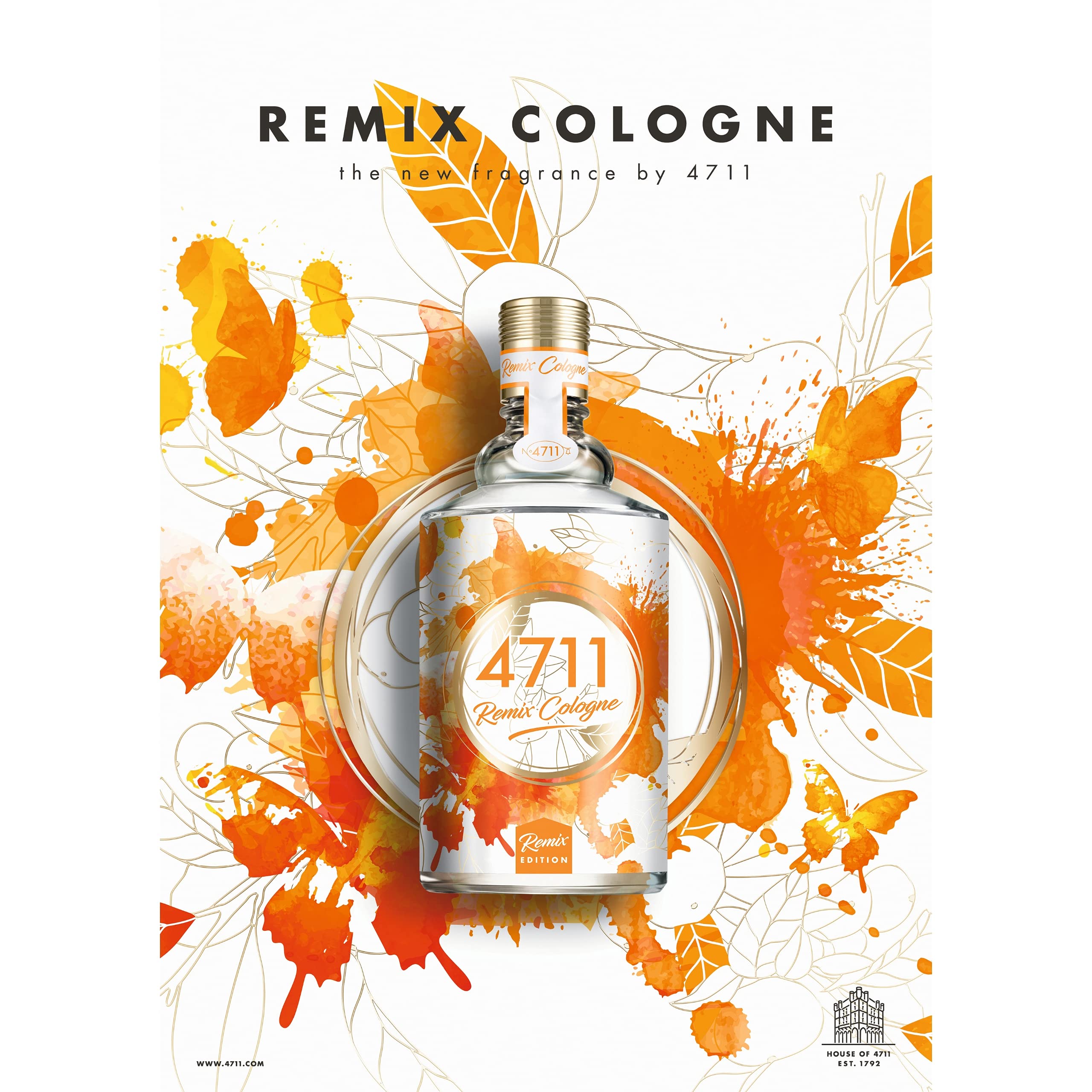 Foto 3 pulgar | Perfume 4711 Remix Cologne Orange Edc 100 Ml Para Mujer - Venta Internacional.