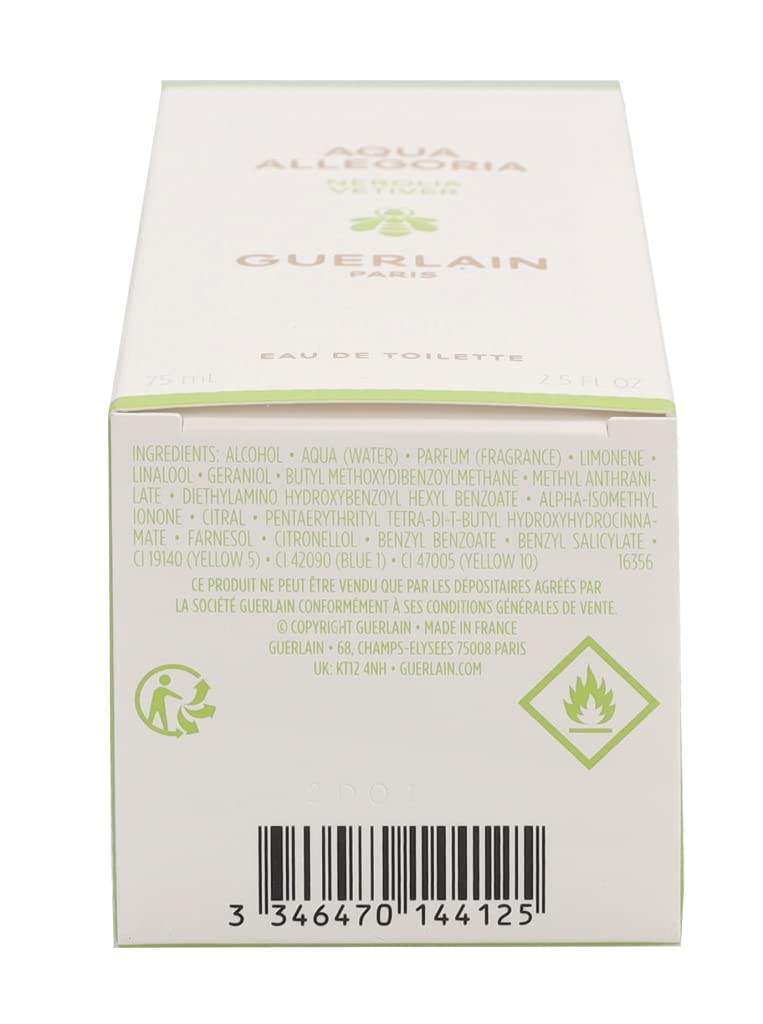 Foto 5 pulgar | Perfume Guerlain Aqua Allegoria Nerolia Vetiver Eau de Toilette 75 Ml para Mujer - Venta Internacional