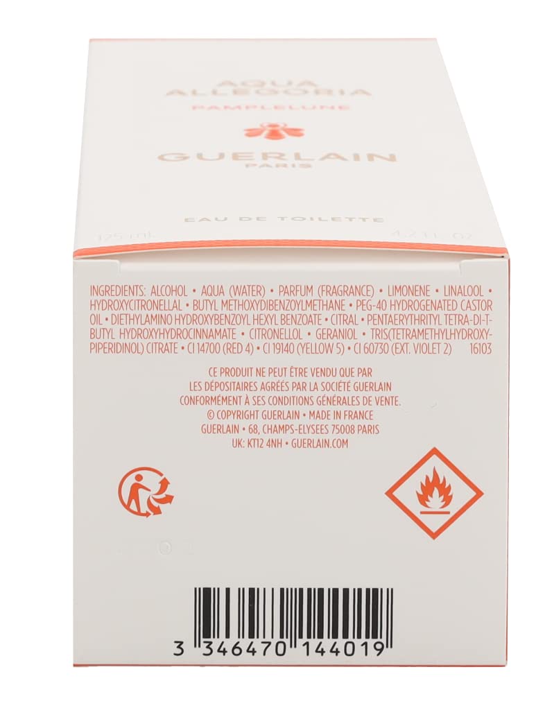 Foto 5 pulgar | Perfume Guerlain Aqua Allegoria Pamplelune, Agua De Colonia, 125 Ml - Venta Internacional.