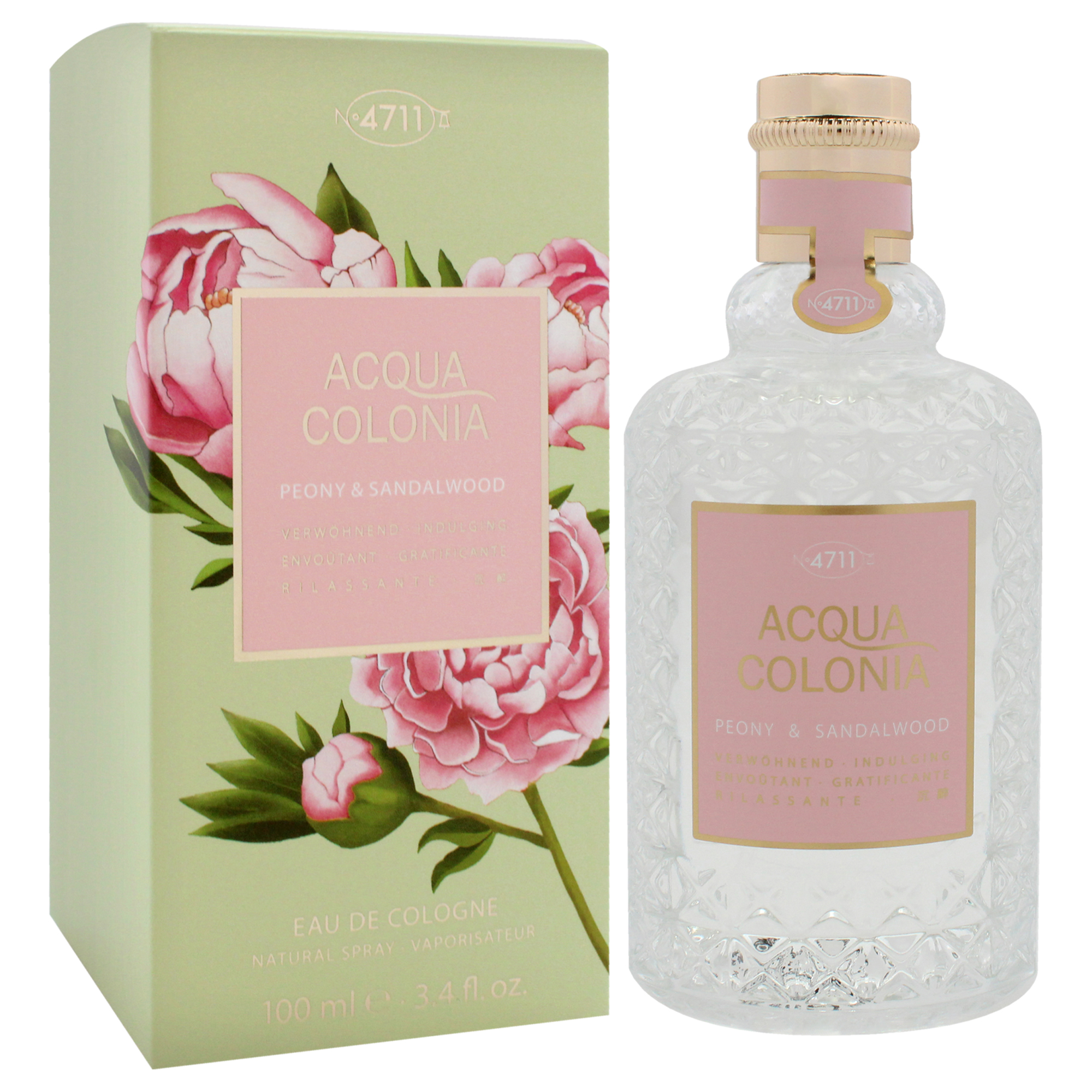 Foto 4 pulgar | Perfume Muelhens 4711 Acqua Colonia Peonía y Sándalo 100 ml - Venta Internacional